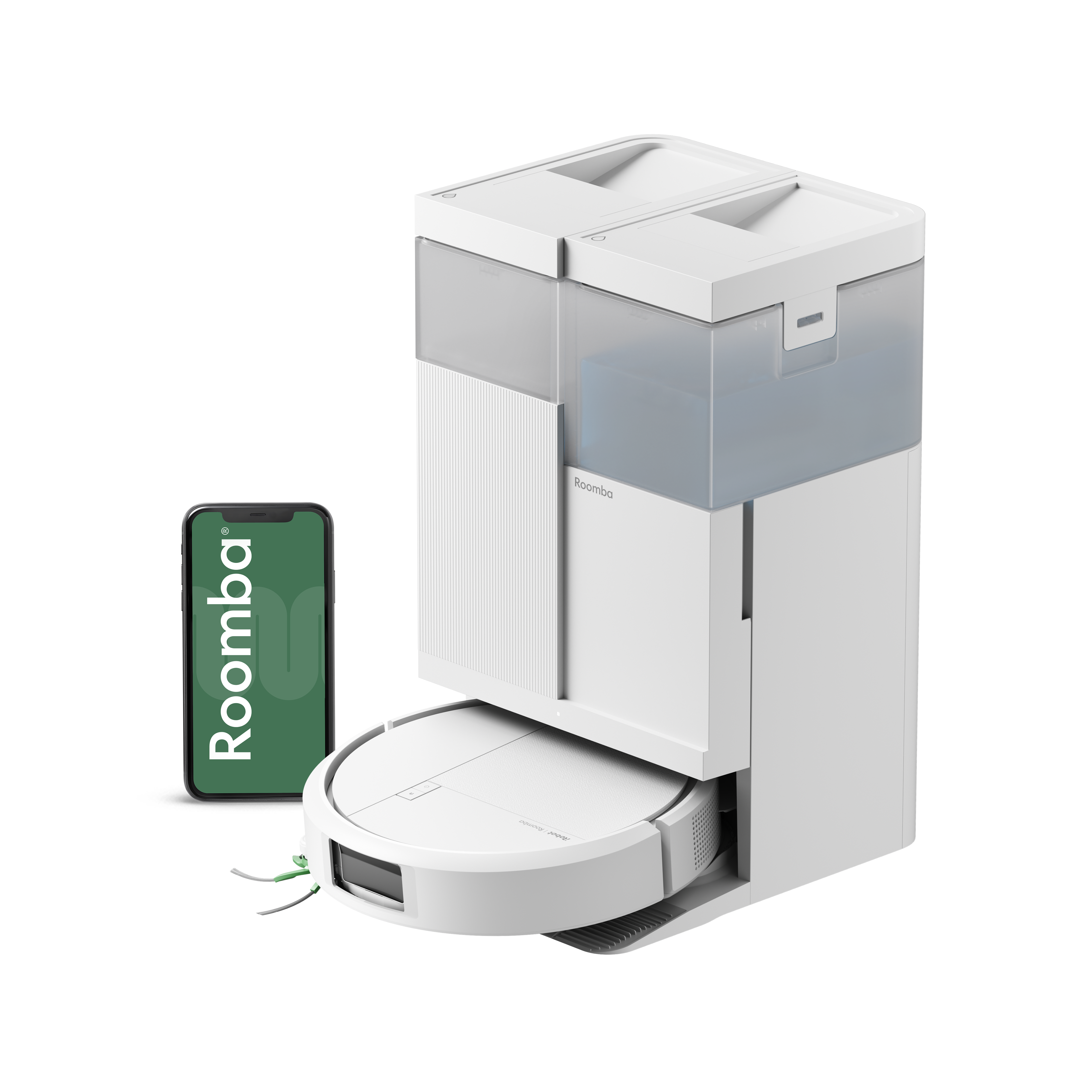 Roomba® Plus 515 Combo Robot Vac + AutoWash™ Dock | Compact