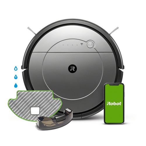 Robot aspirateur et laveur de sols Roomba Combo® connecté au Wi-Fi