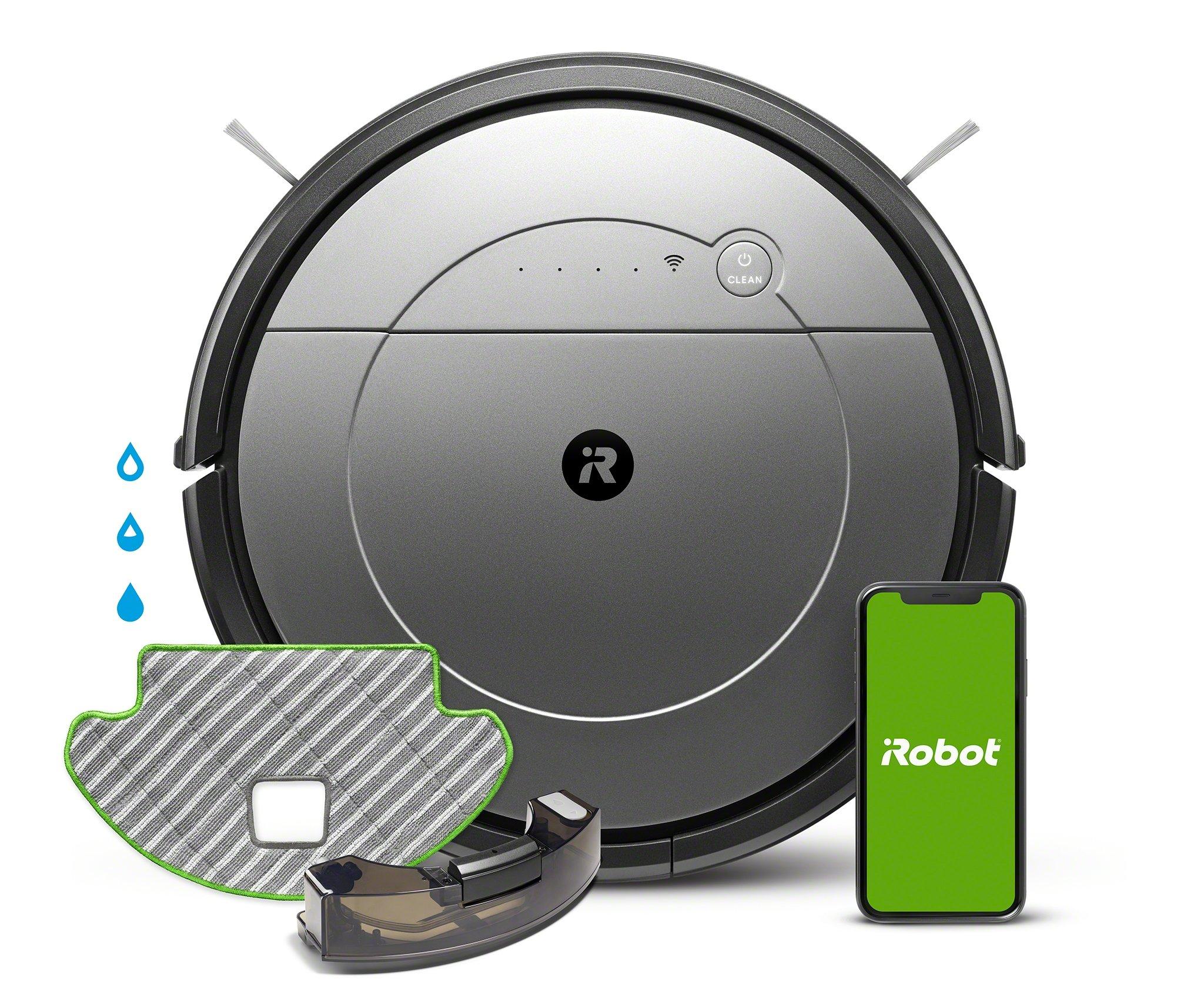 Barre y friega todos los días, Robot aspirador y friegasuelos Roomba Combo