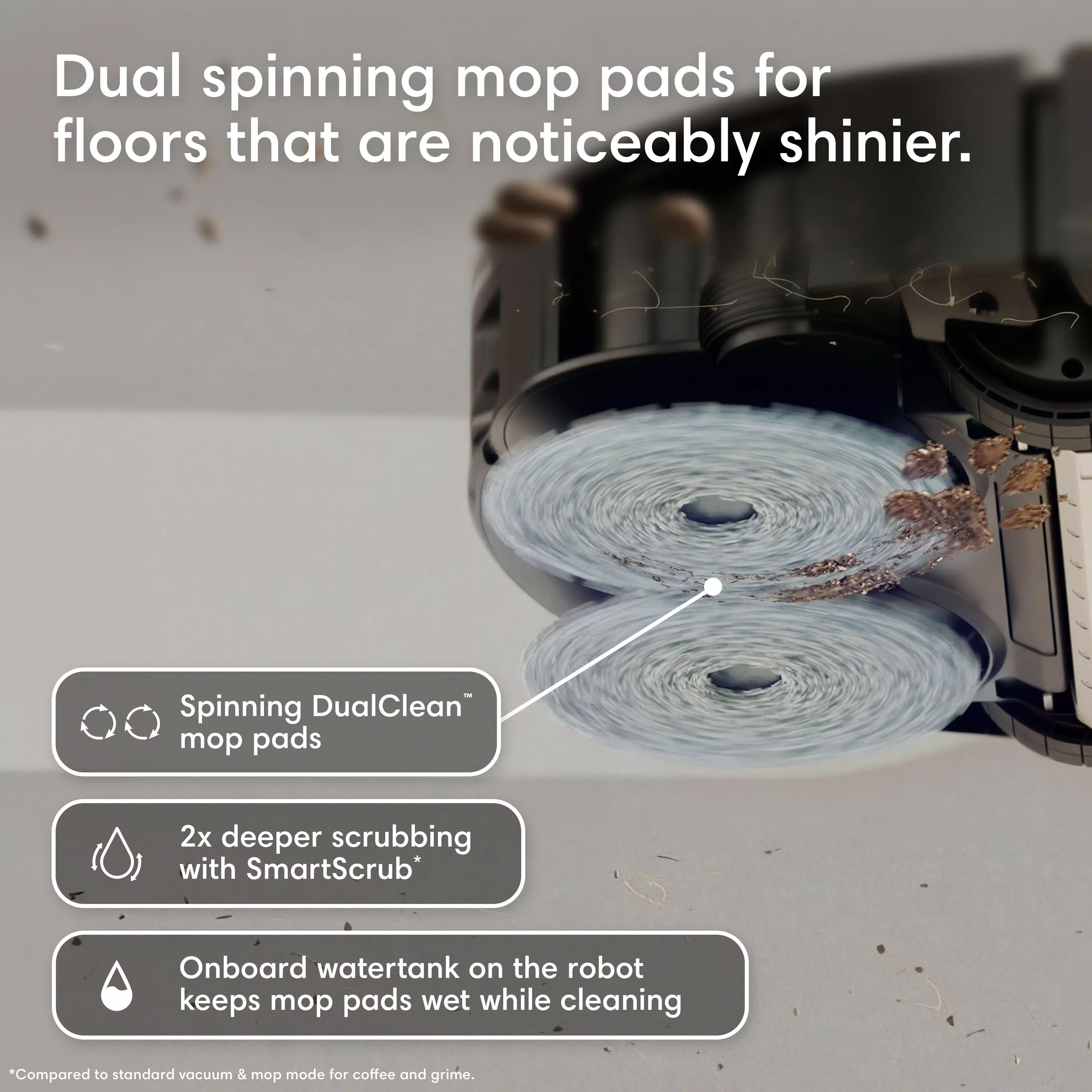 Roomba® Plus 575 Combo Robot + AutoWash™ Dock | Slim Vac