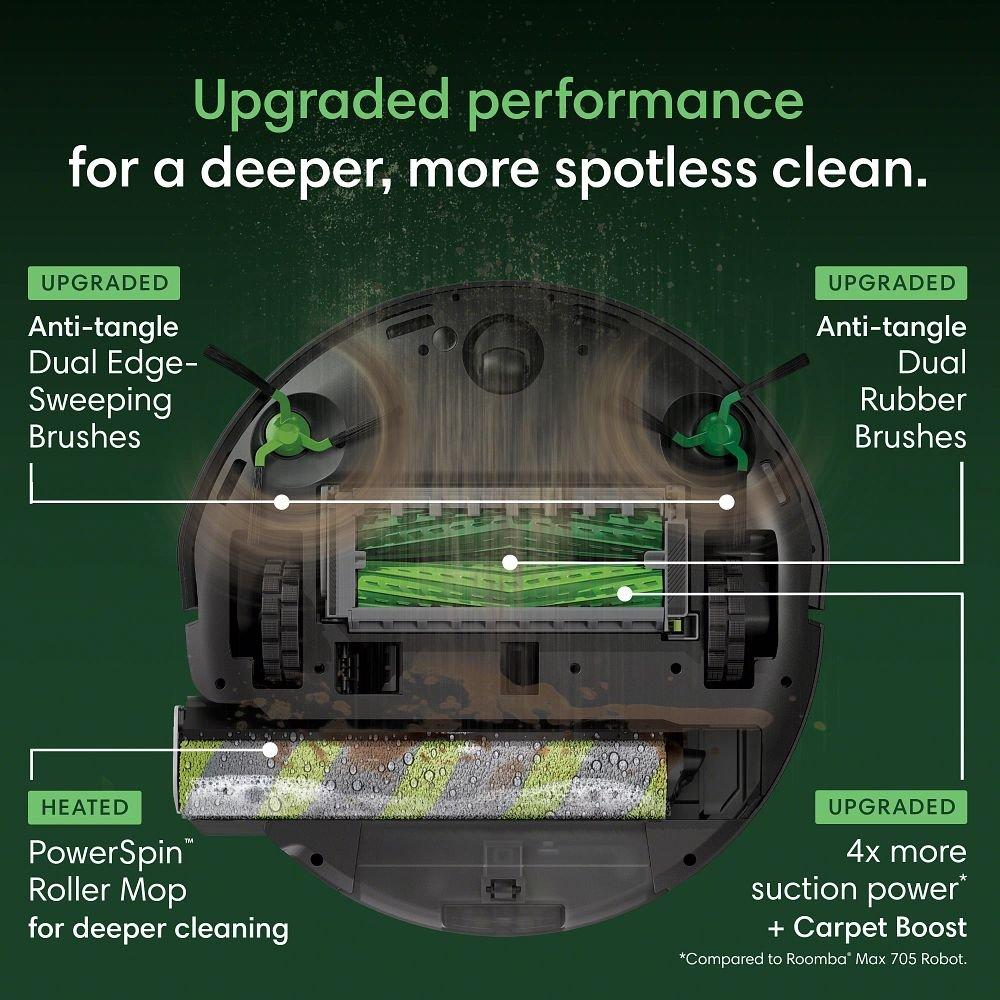 Roomba® Max 775 Combo Robot + AutoWash™ Dock | Roller Mop