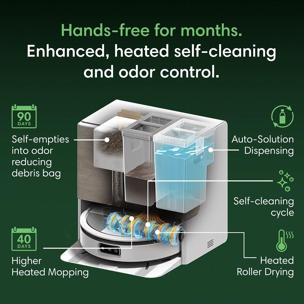 Roomba® Max 775 Combo Robot + AutoWash™ Dock | Roller Mop