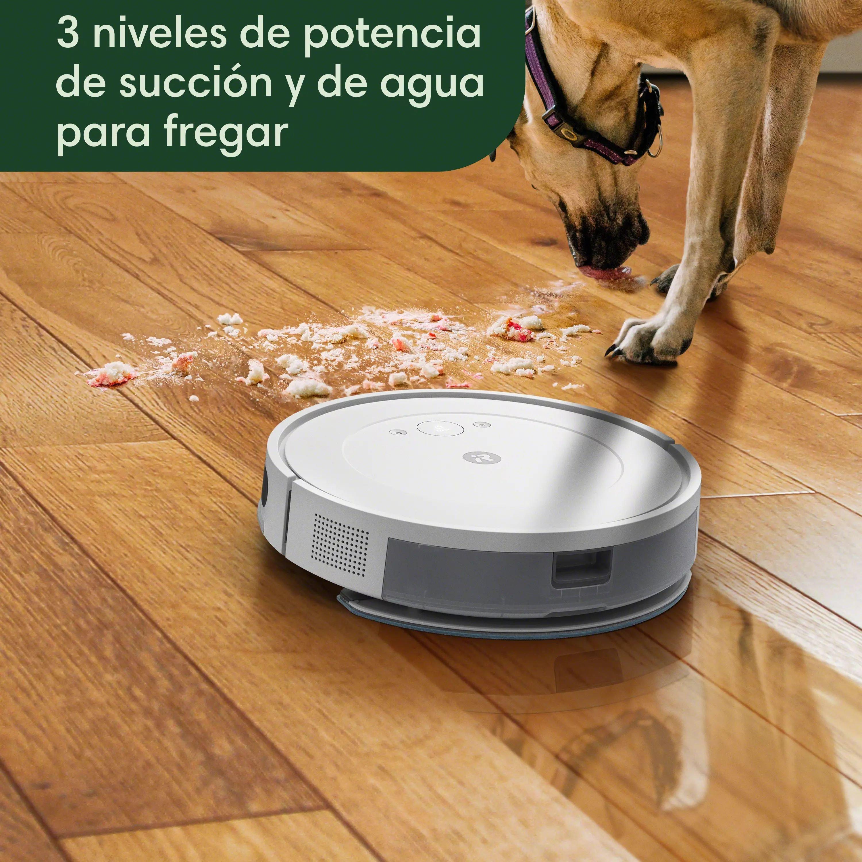 Roomba aspirar y fregar sale