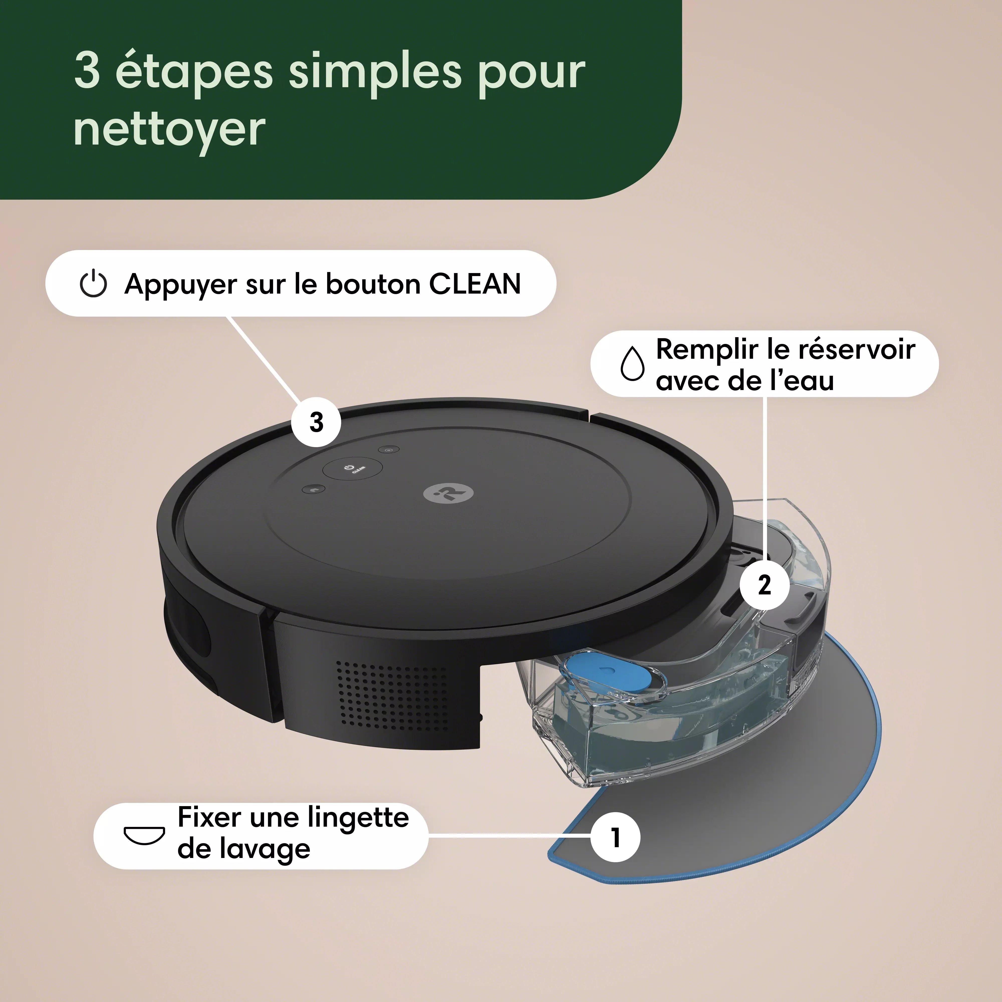 Robot Roomba Combo® 2 Essential + base AutoEmpty™