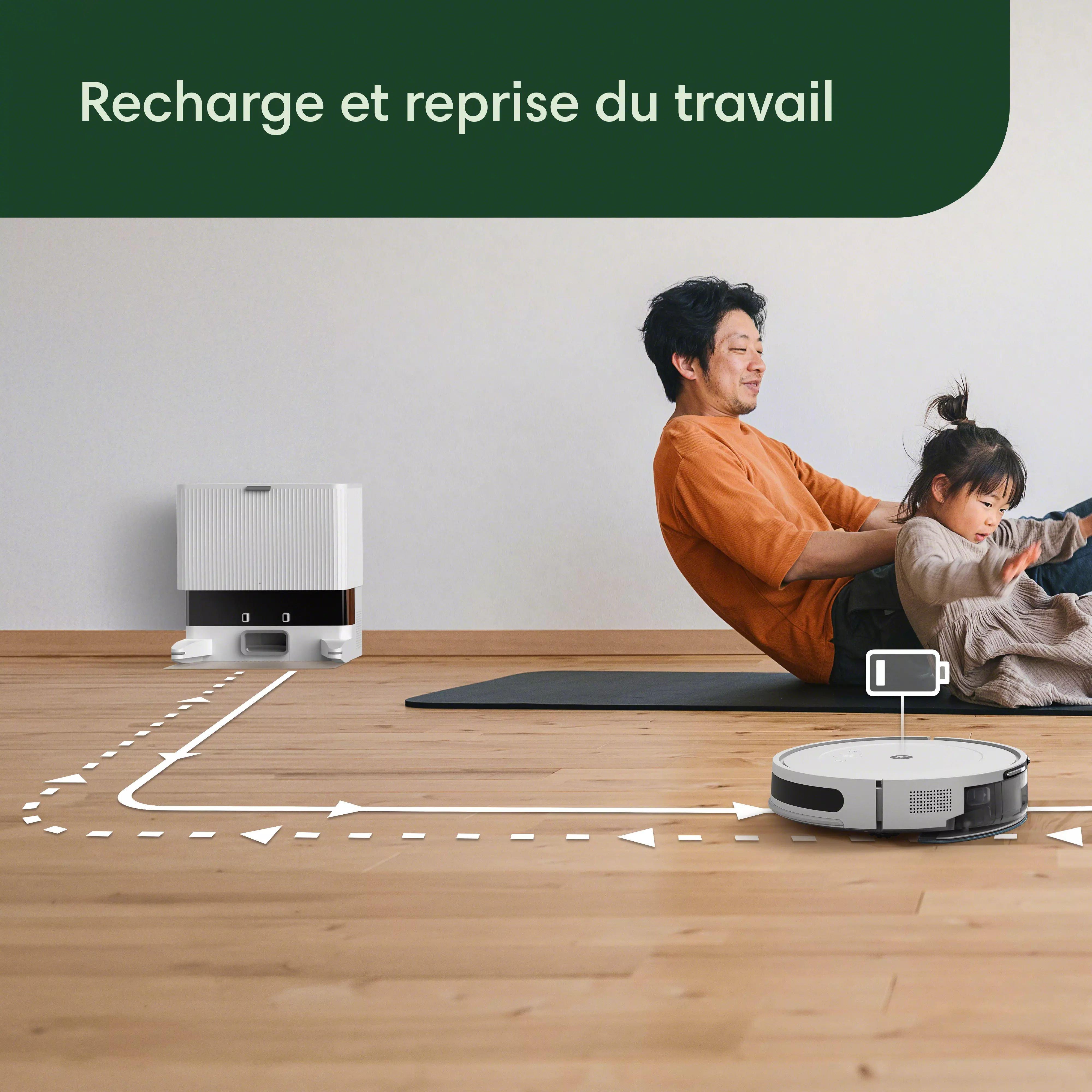 Robot Roomba Combo® 2 Essential + base AutoEmpty™