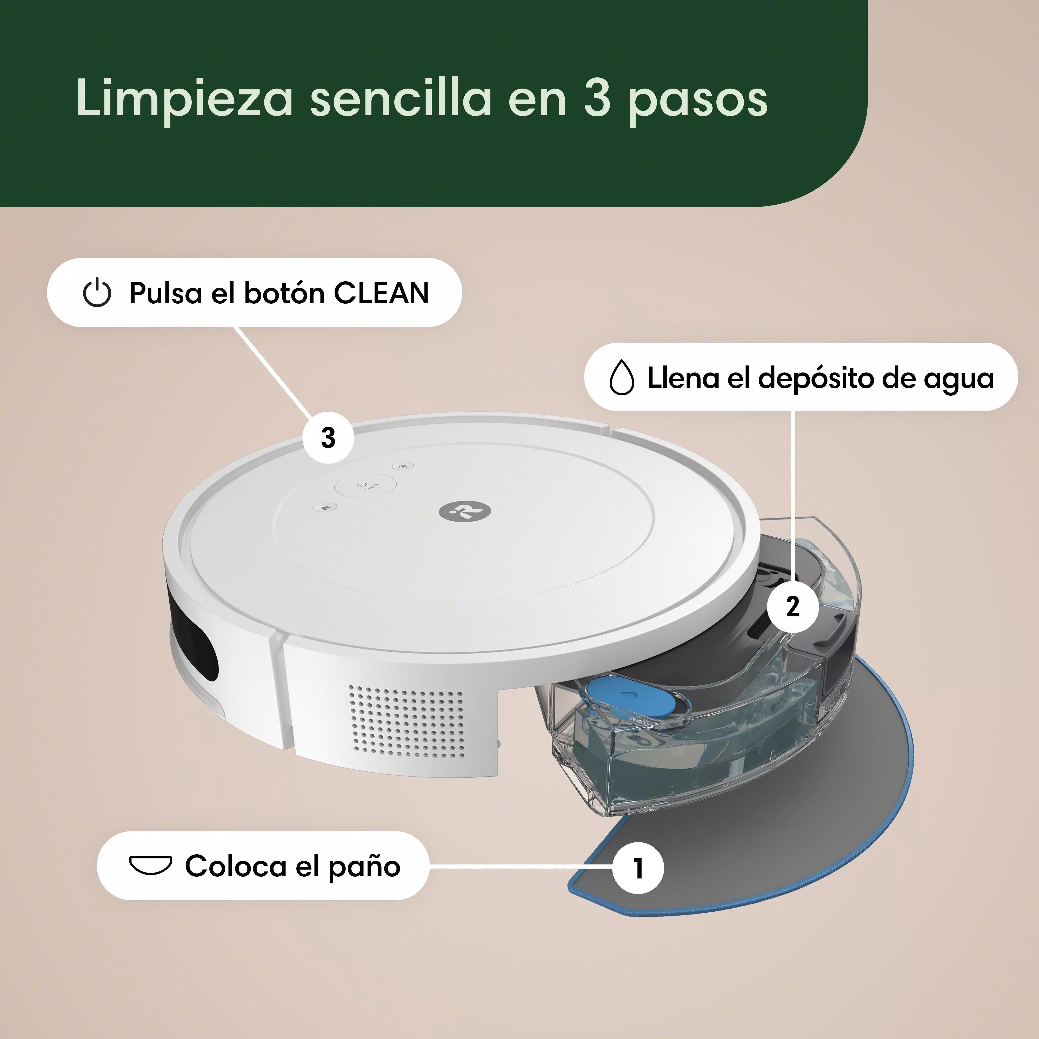 Robot Roomba Combo 2 Essential con base AutoEmtpy