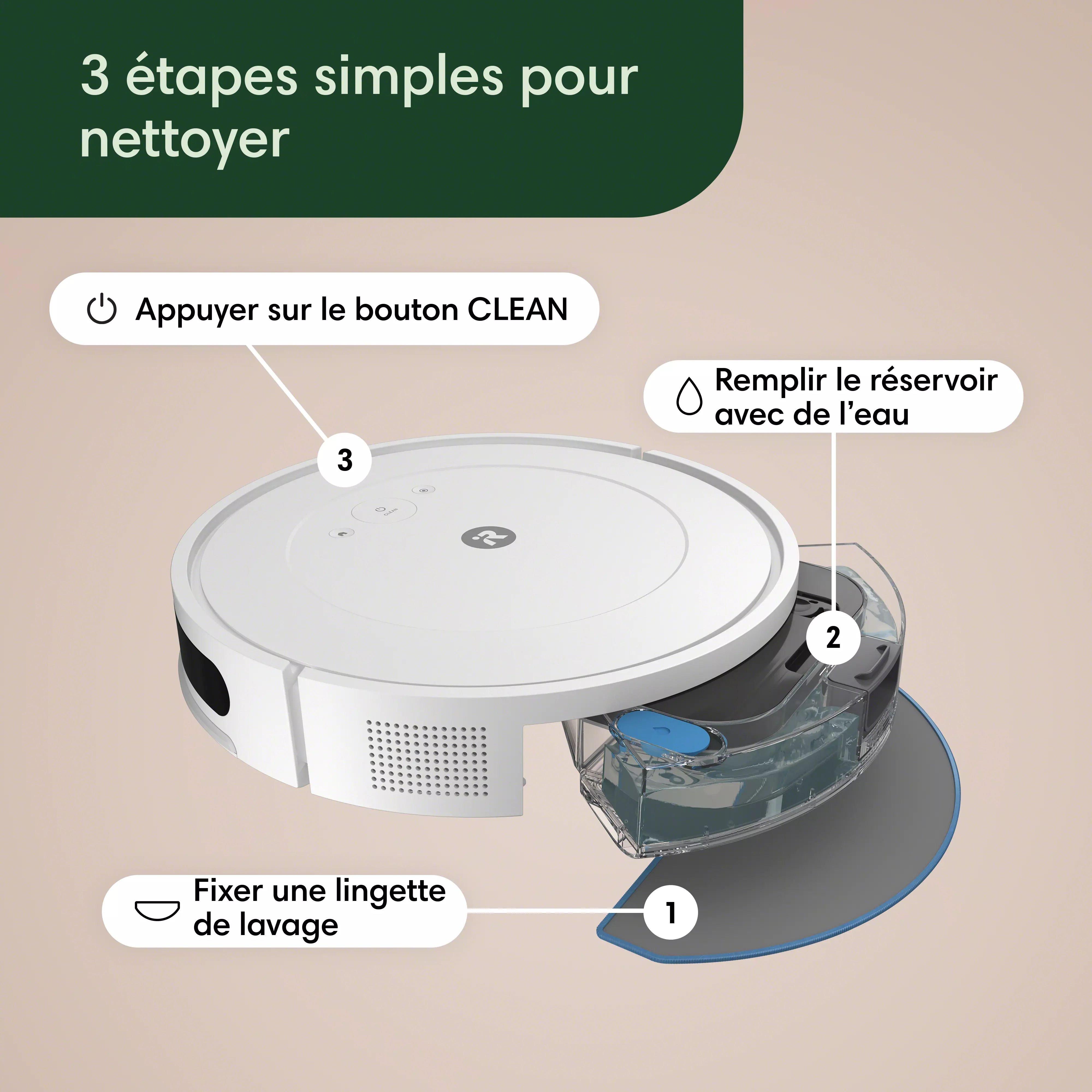 掃除機・クリーナー Roomba Combo 2 Essential + AutoEmpty Robot Roomba Combo® 2 Essential + base AutoEmpty™