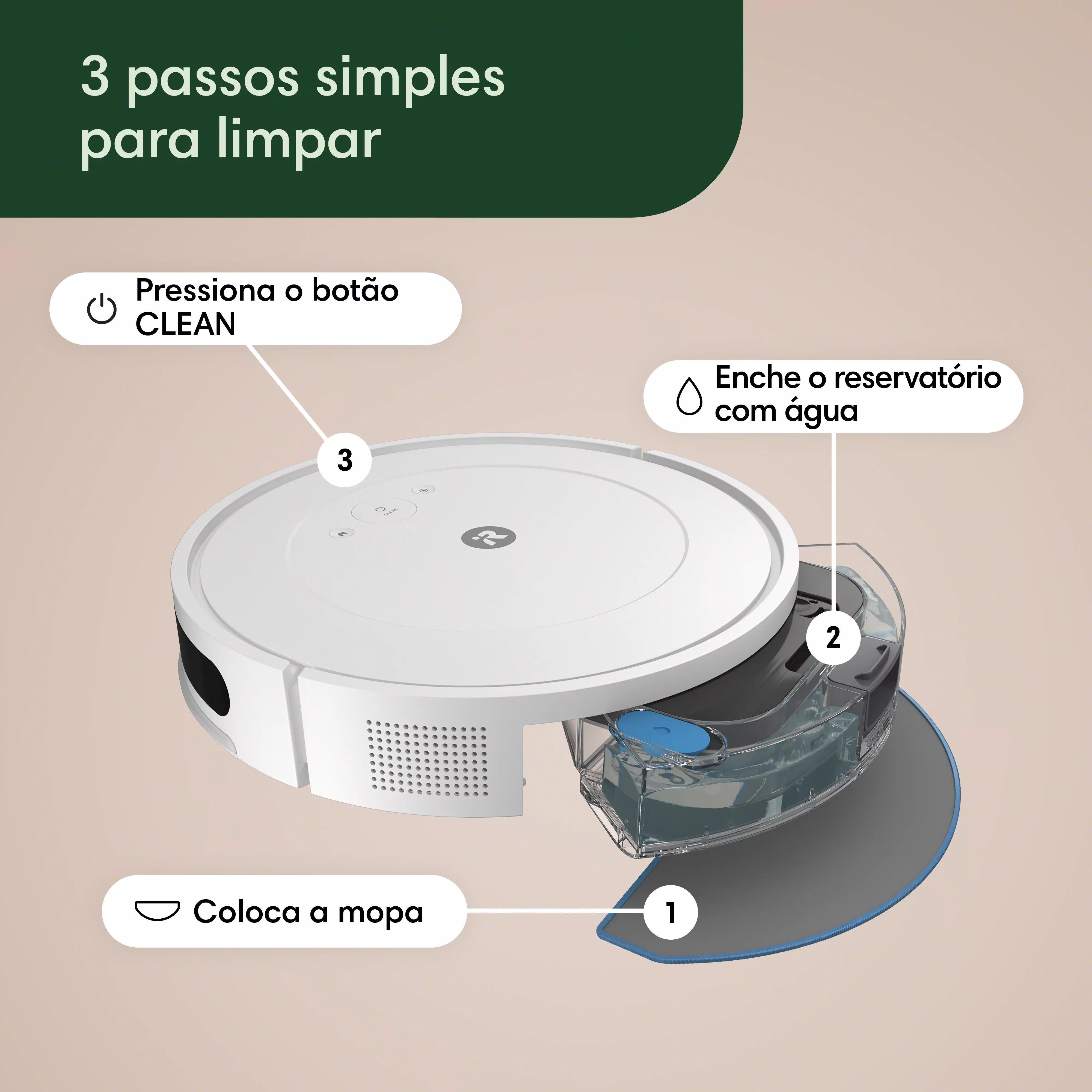 Robot Roomba Combo® 2 Essential + base AutoEmpty™