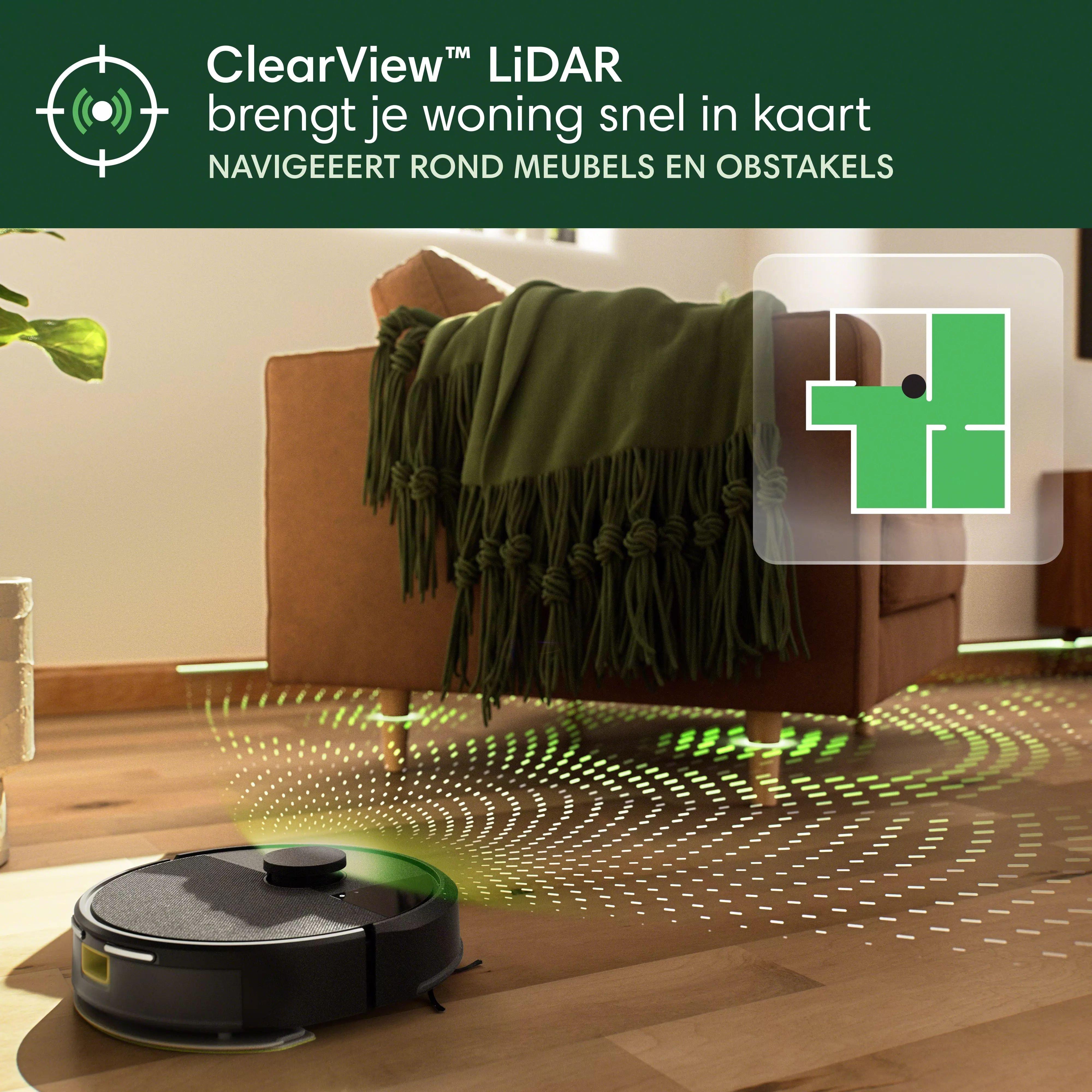 Roomba® 105 Combo Robot - zwart