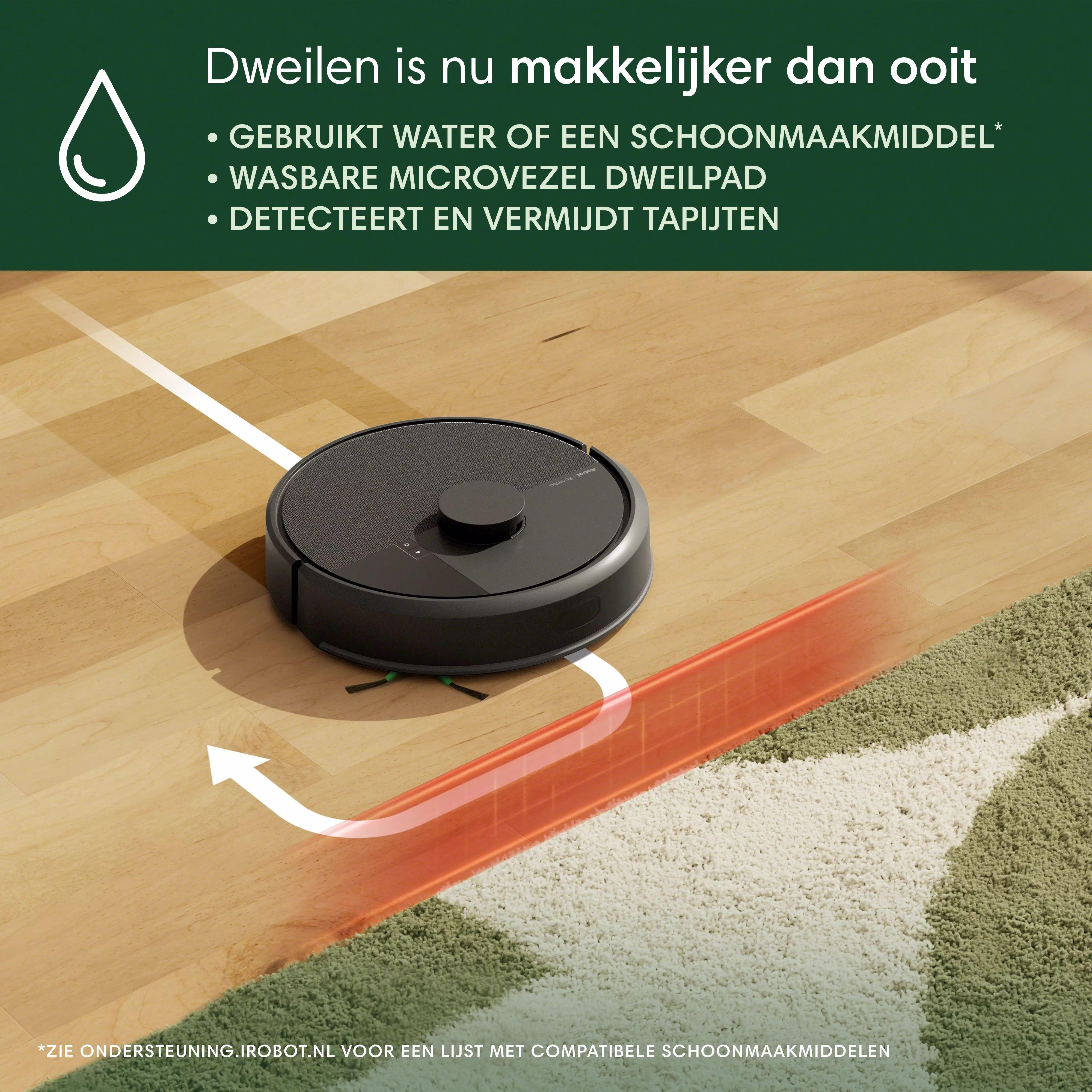 Roomba® 105 Combo Robot - zwart
