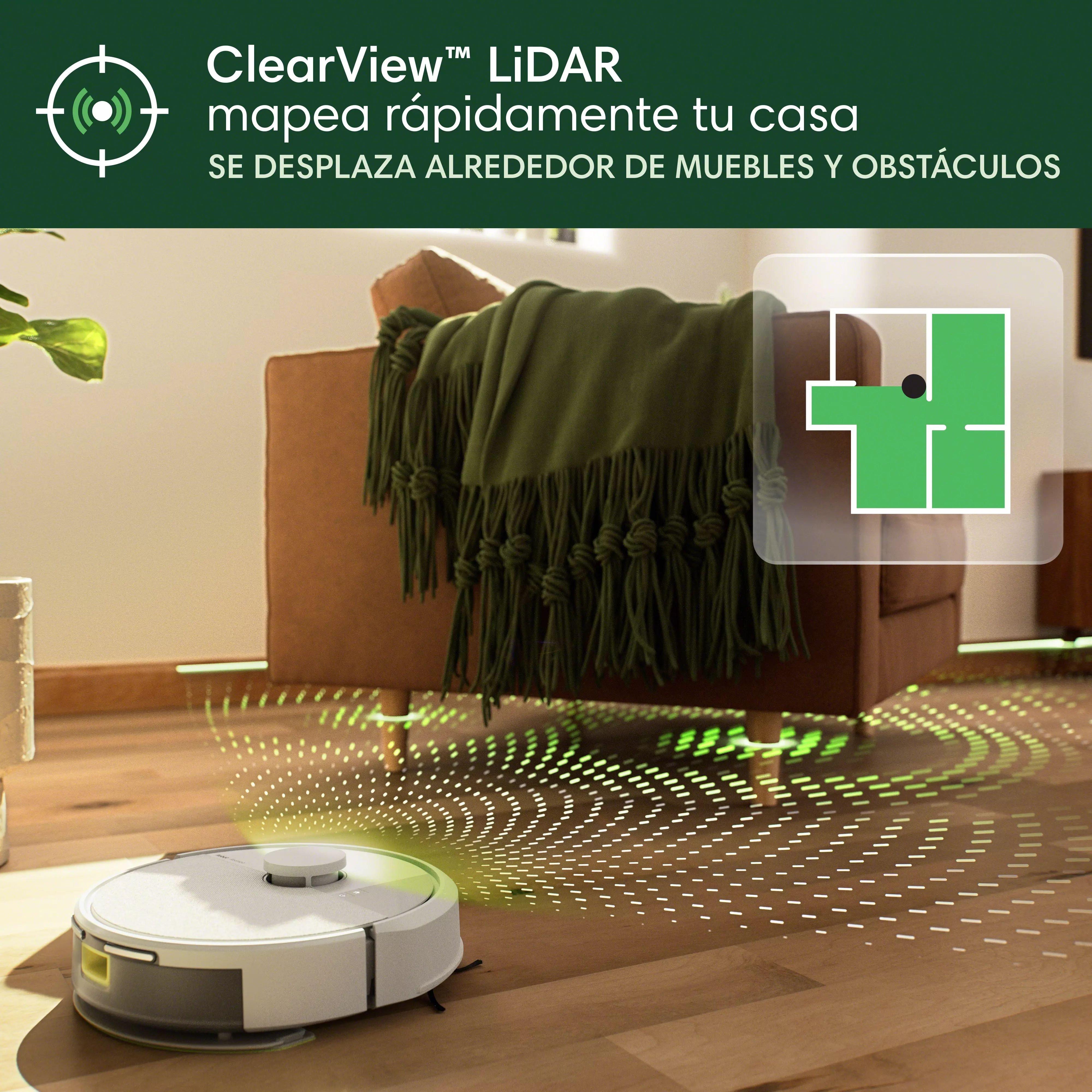 Robot Roomba® 105 Combo - Blanco