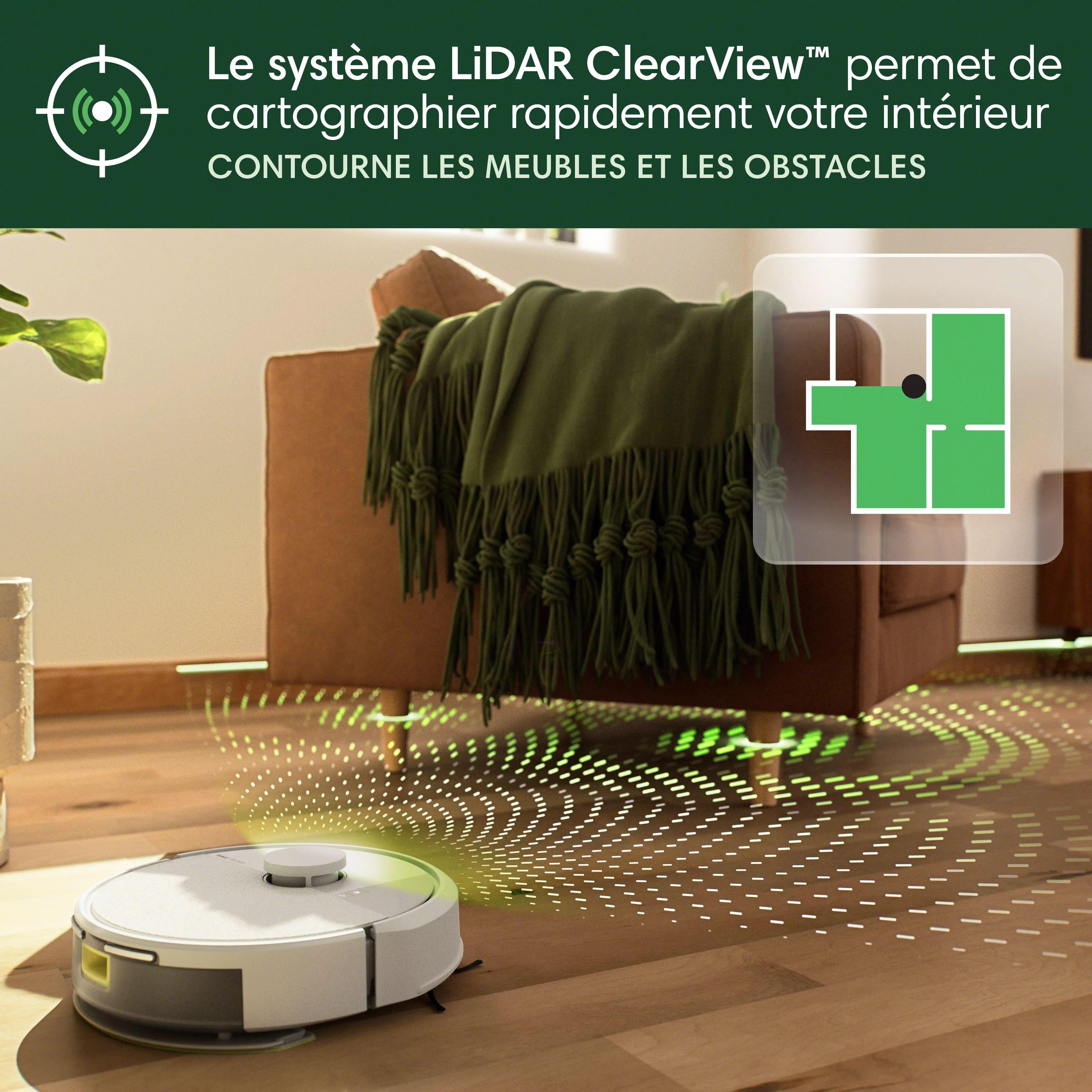 Robot Roomba® 105 Combo - Blanc