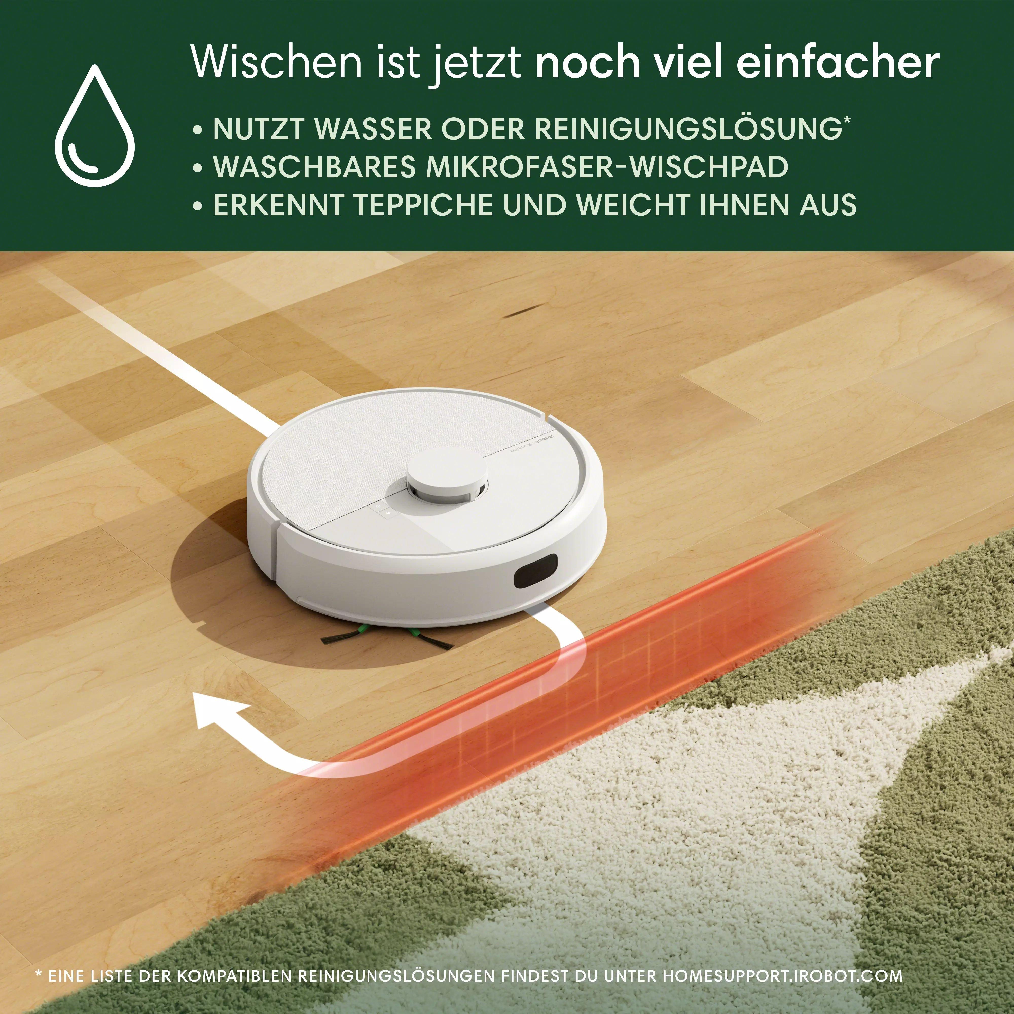 Roomba® 105 Combo Roboter – Weiß
