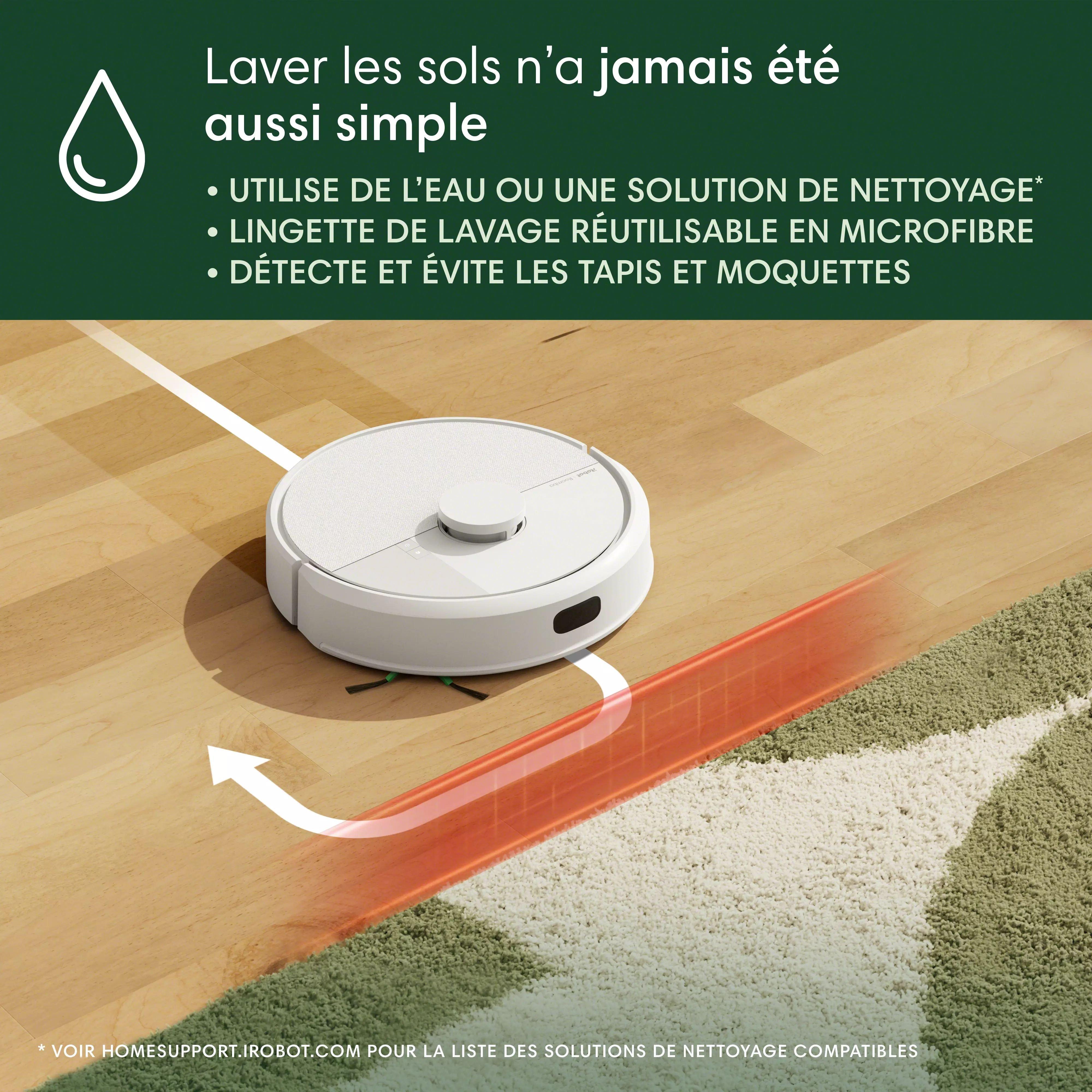 Robot Roomba® 105 Combo - Blanc