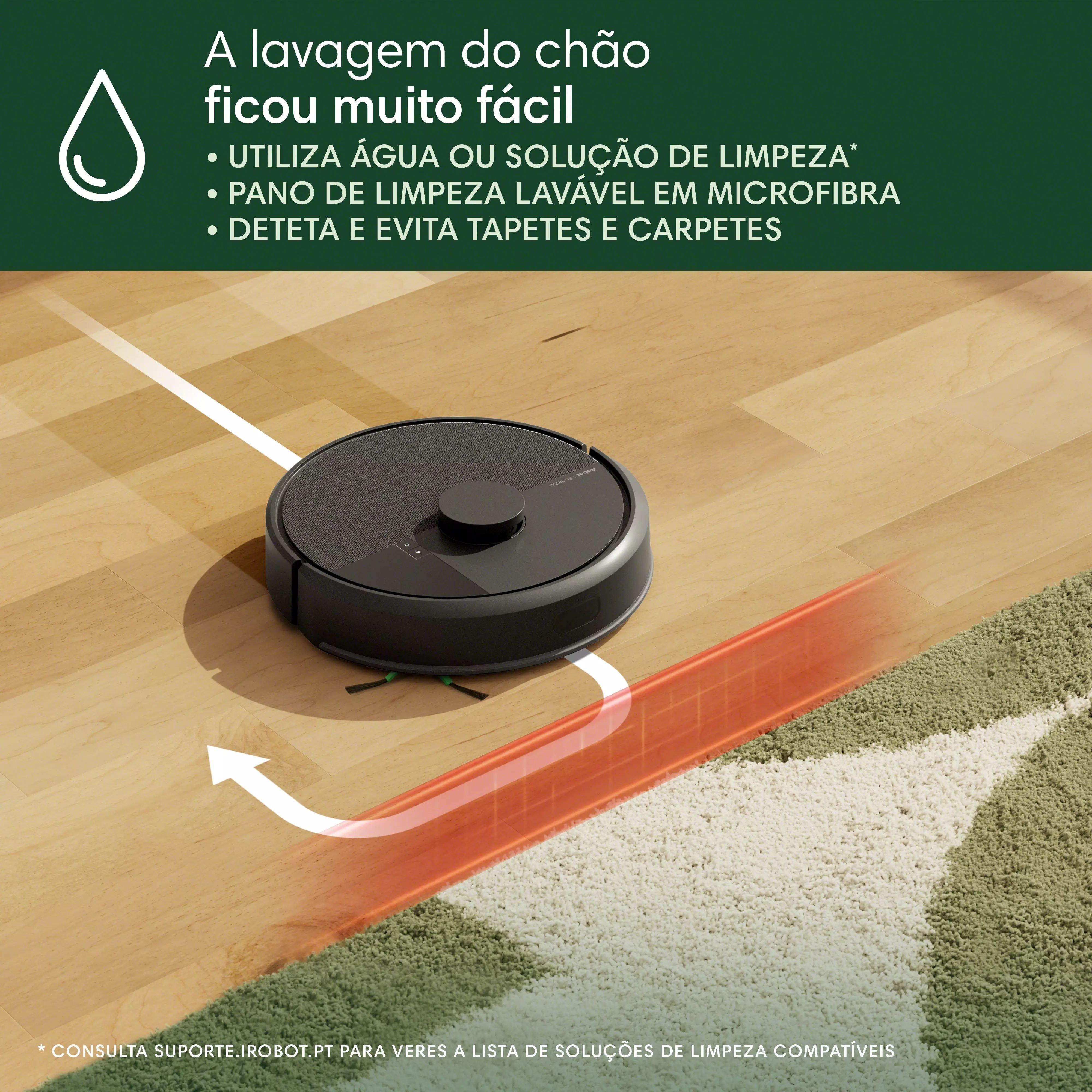 Roomba® Combo 105 + Base AutoEmpty™ – Preto