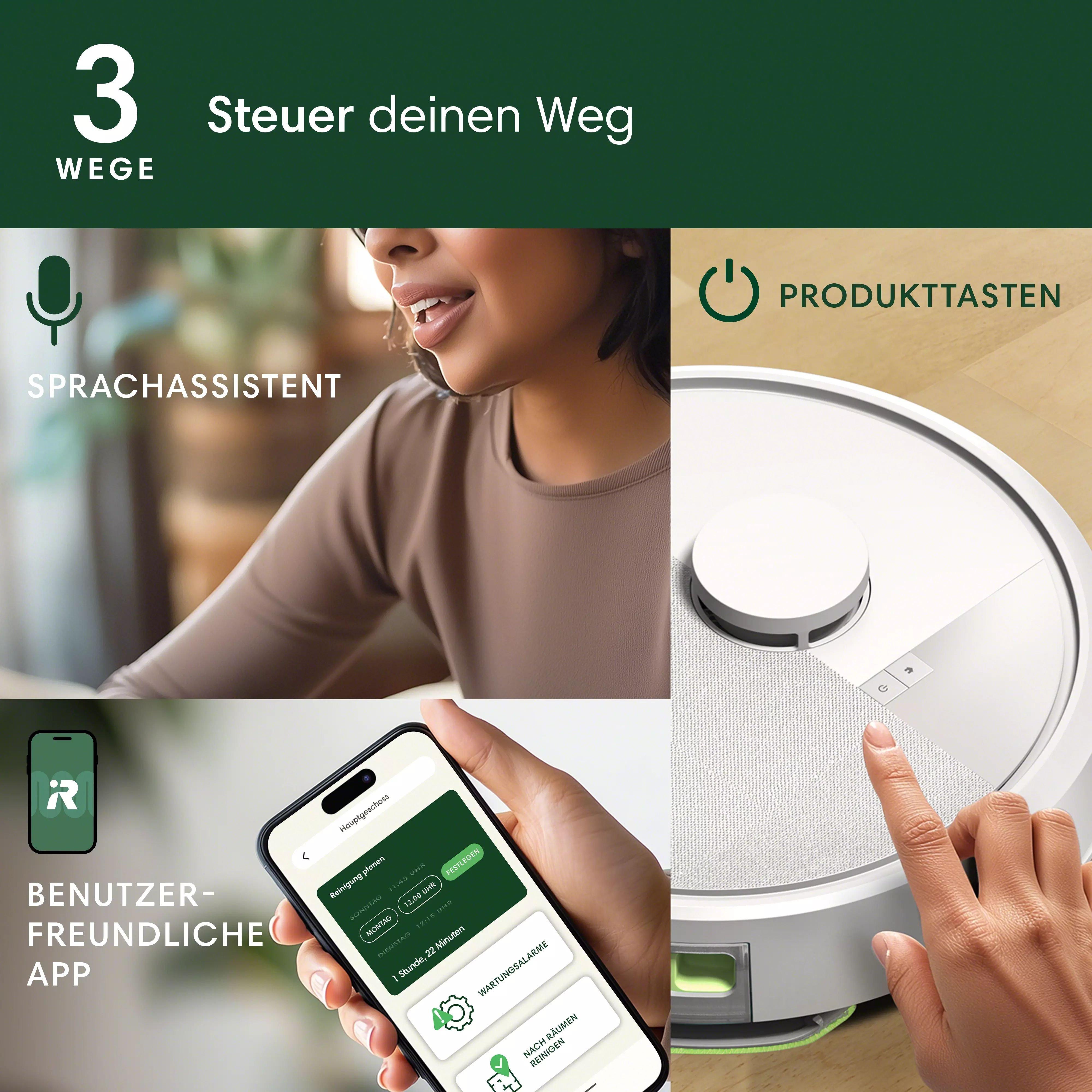 Roomba® 105 Combo Robot + AutoEmpty™ Dock - Weiß