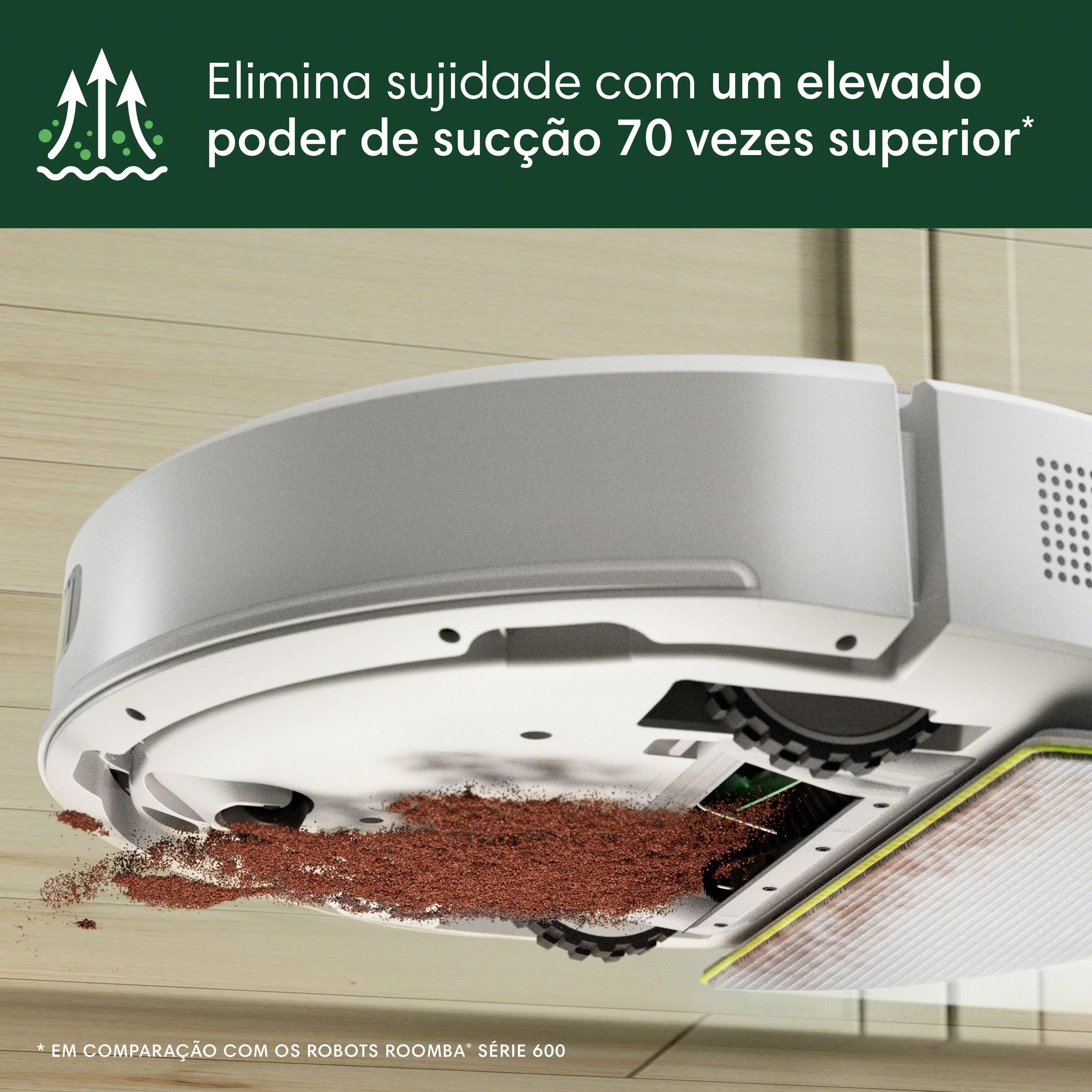 Roomba® Combo 105 + Base AutoEmpty™ – Branco