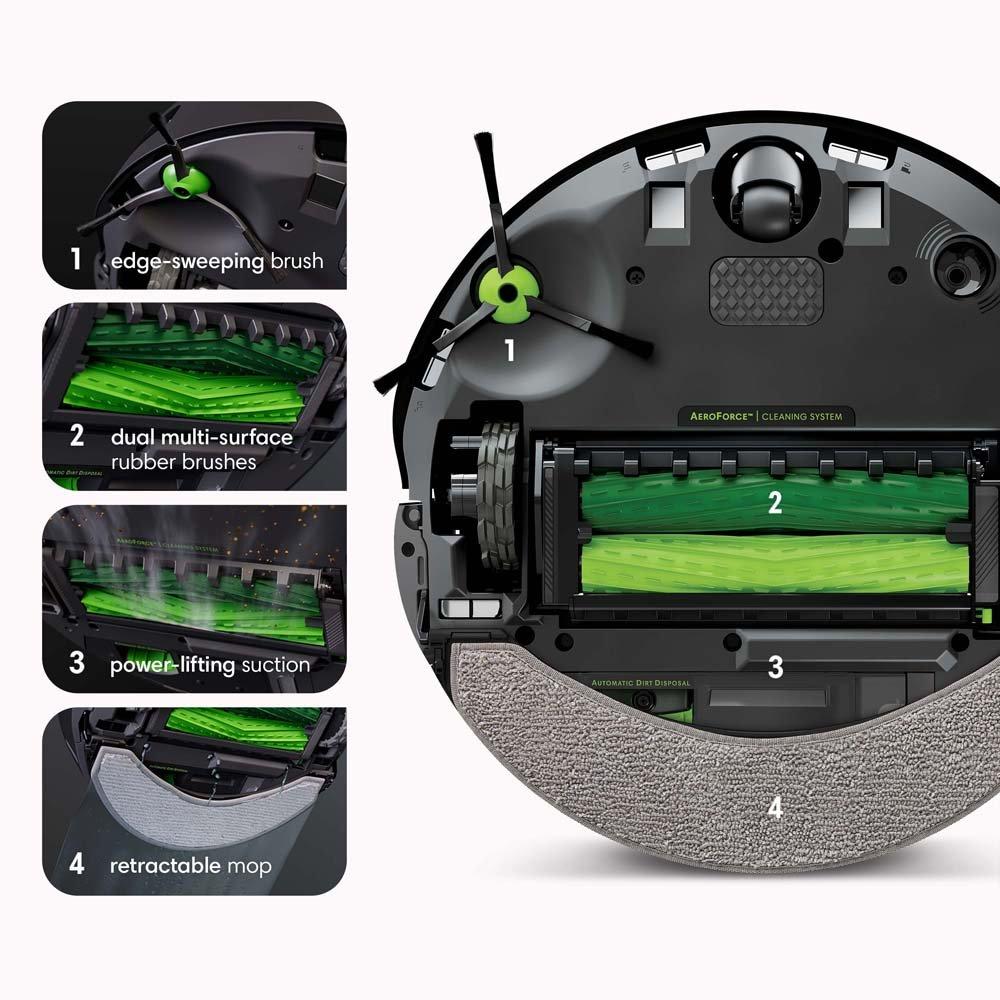 iRobot® Roomba Combo® j7+ Robot Vacuum and Mop iRobot® Roomba Combo® j7+ Robot Vacuum and Mop
