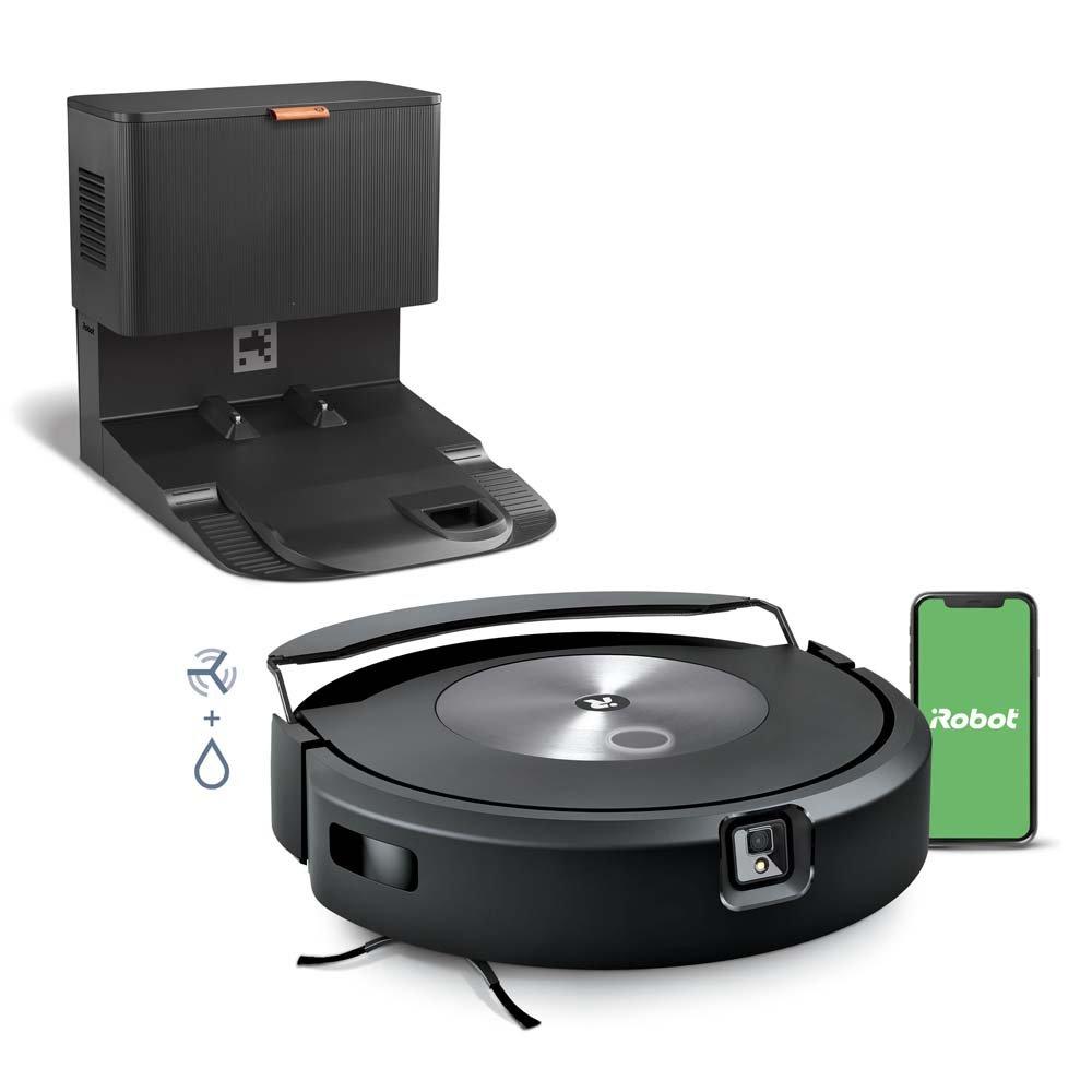 掃除機・クリーナー Irobot roomba j7 + iRobot® Roomba Combo® j7+ Robot Vacuum and Mop