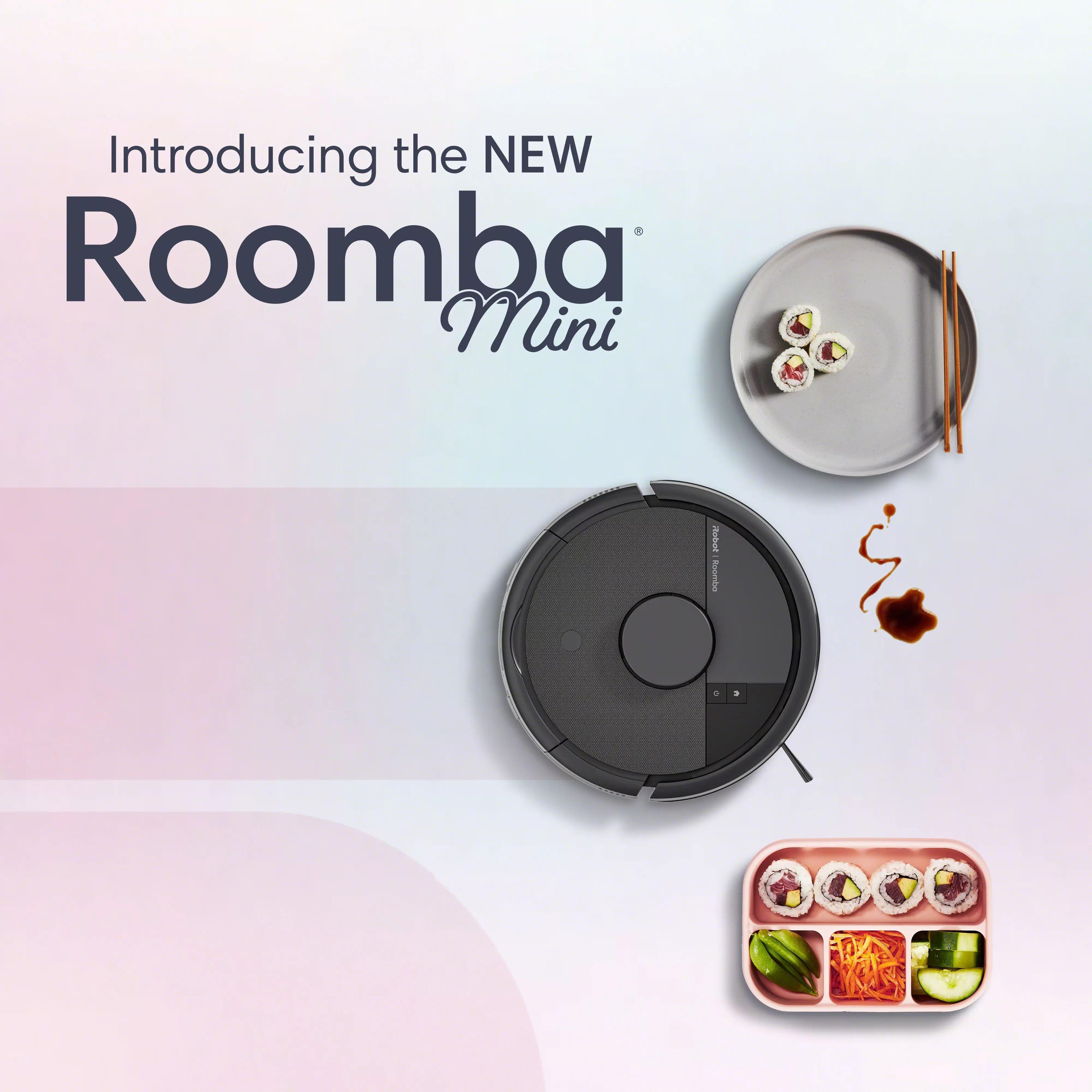 ア*ク様 Roomba Mini + AutoEmpty 交換パック付き 黒 Roomba® Mini Robot Vacuum & Mop + AutoEmpty™ Dock - Black