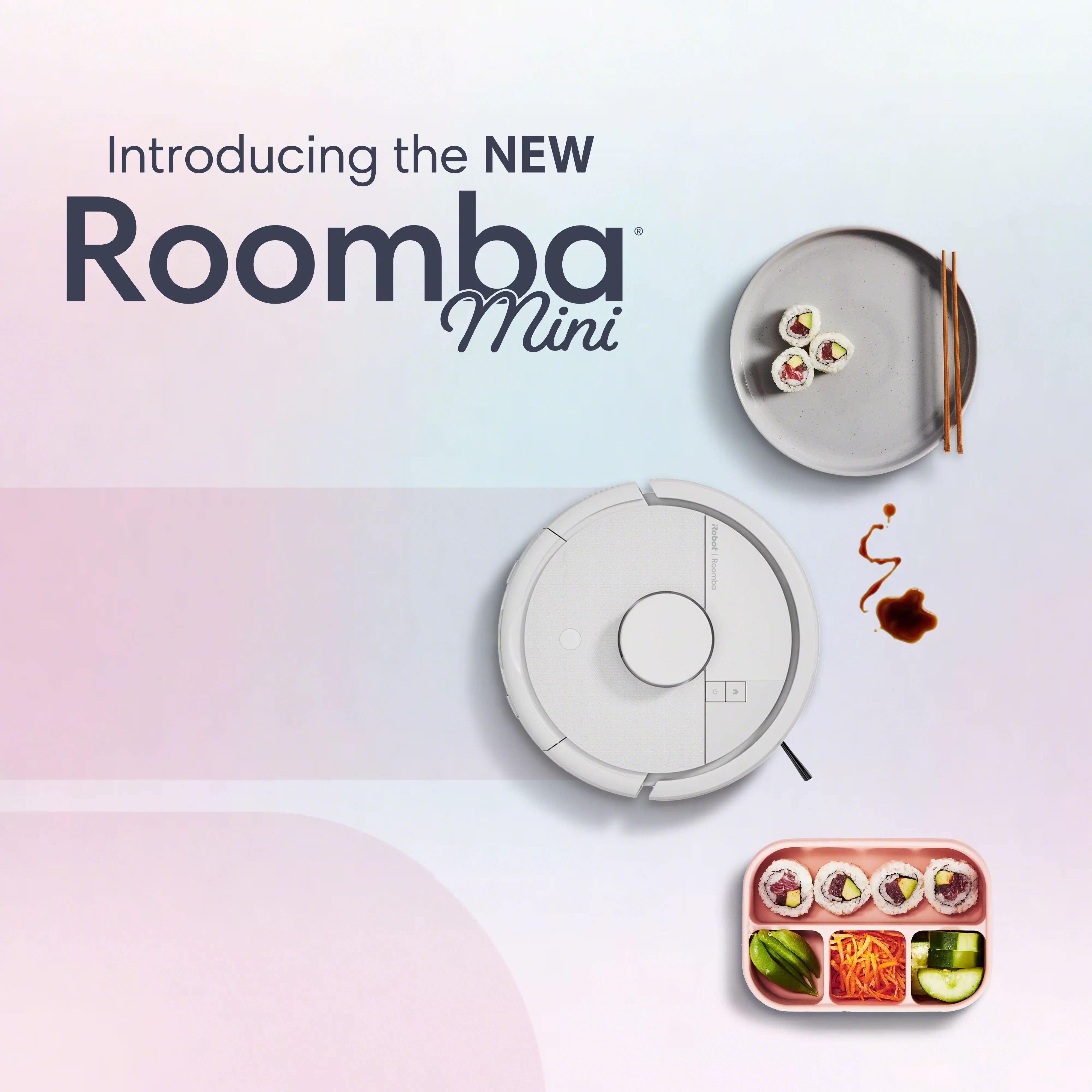 Roomba® Mini Robot Vacuum & Mop + AutoEmpty™ Dock - White