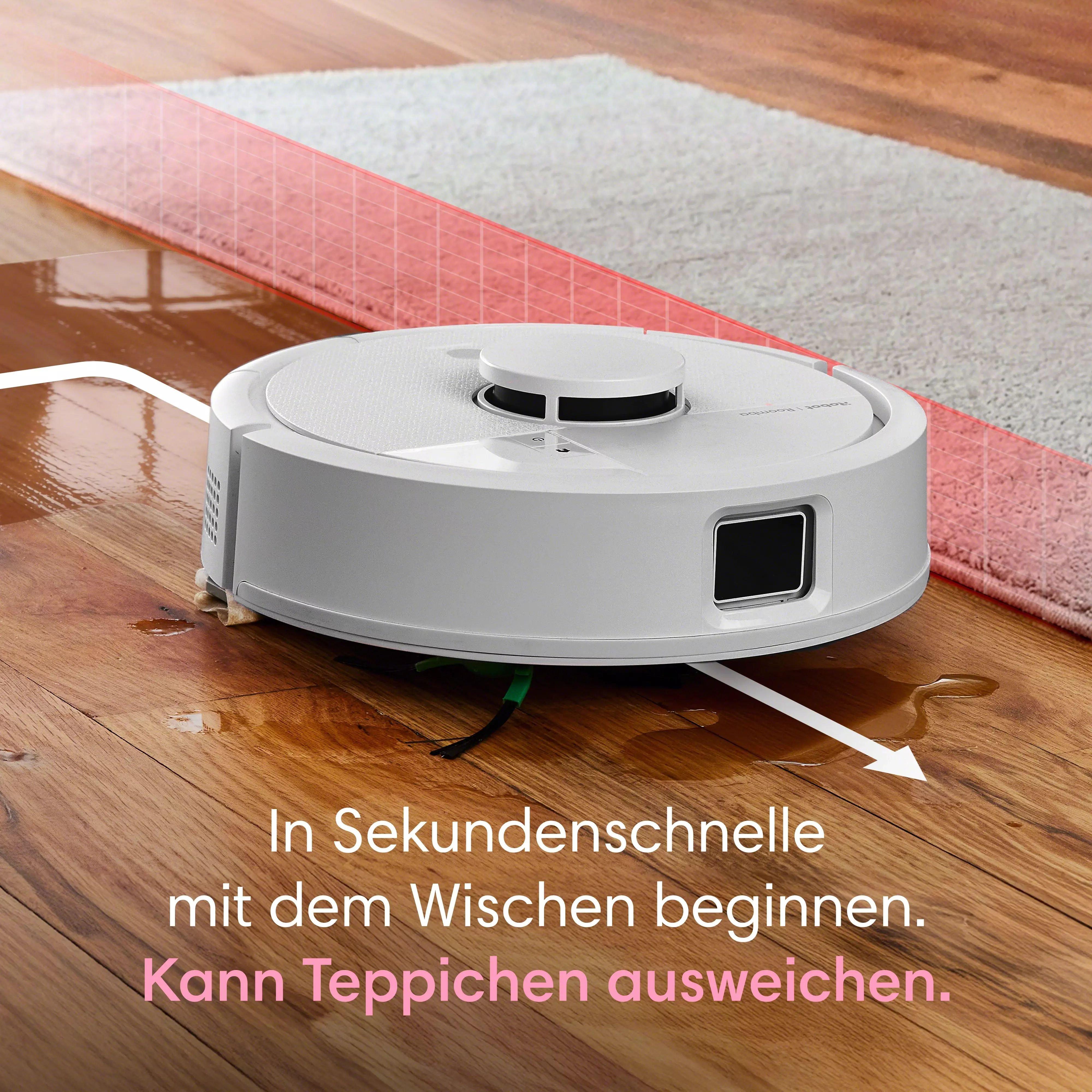 Roomba® Mini Saug- & Wischroboter + AutoEmpty™ Dock – Weiß