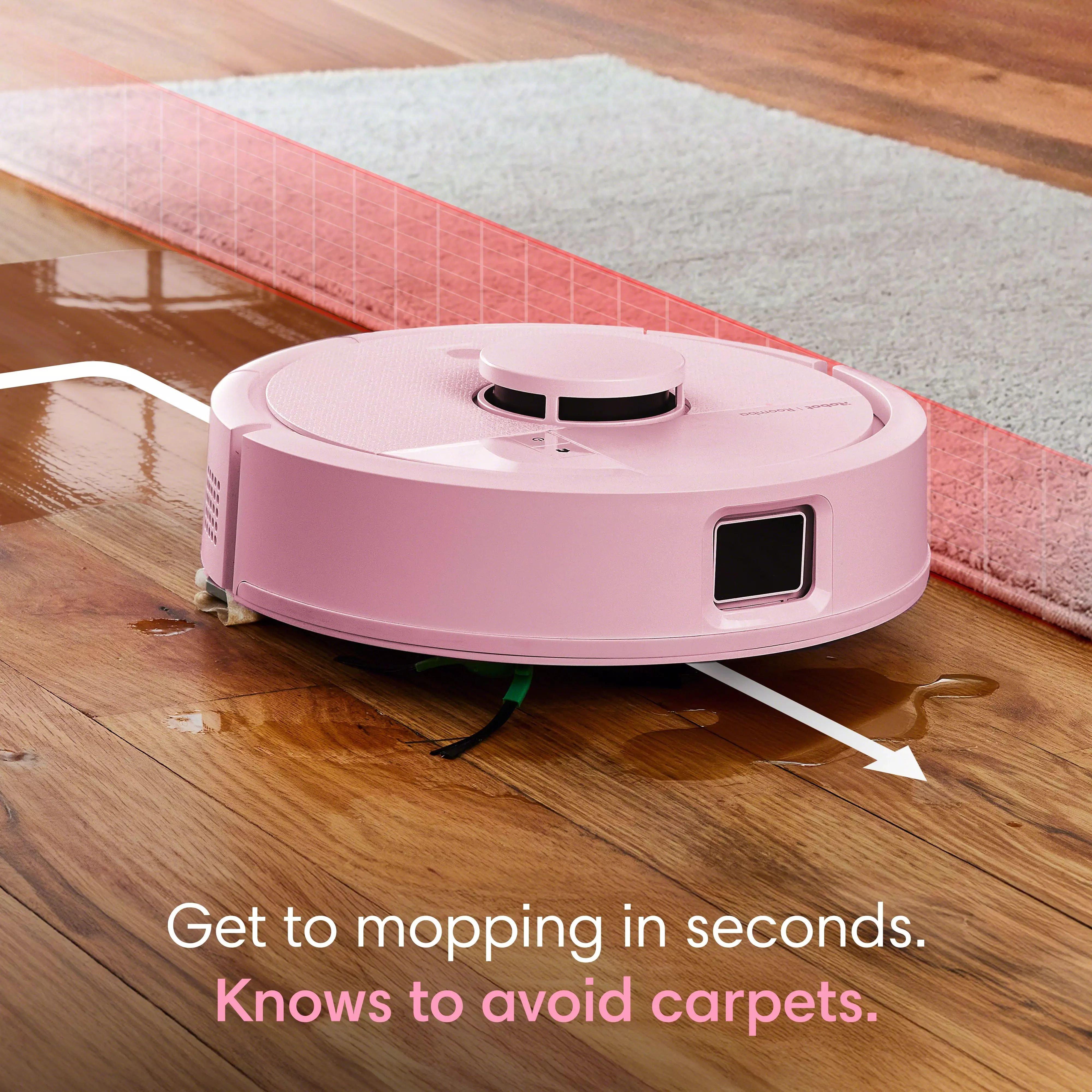 Roomba® Mini Robot Vacuum & Mop + AutoEmpty™ Dock - Pink