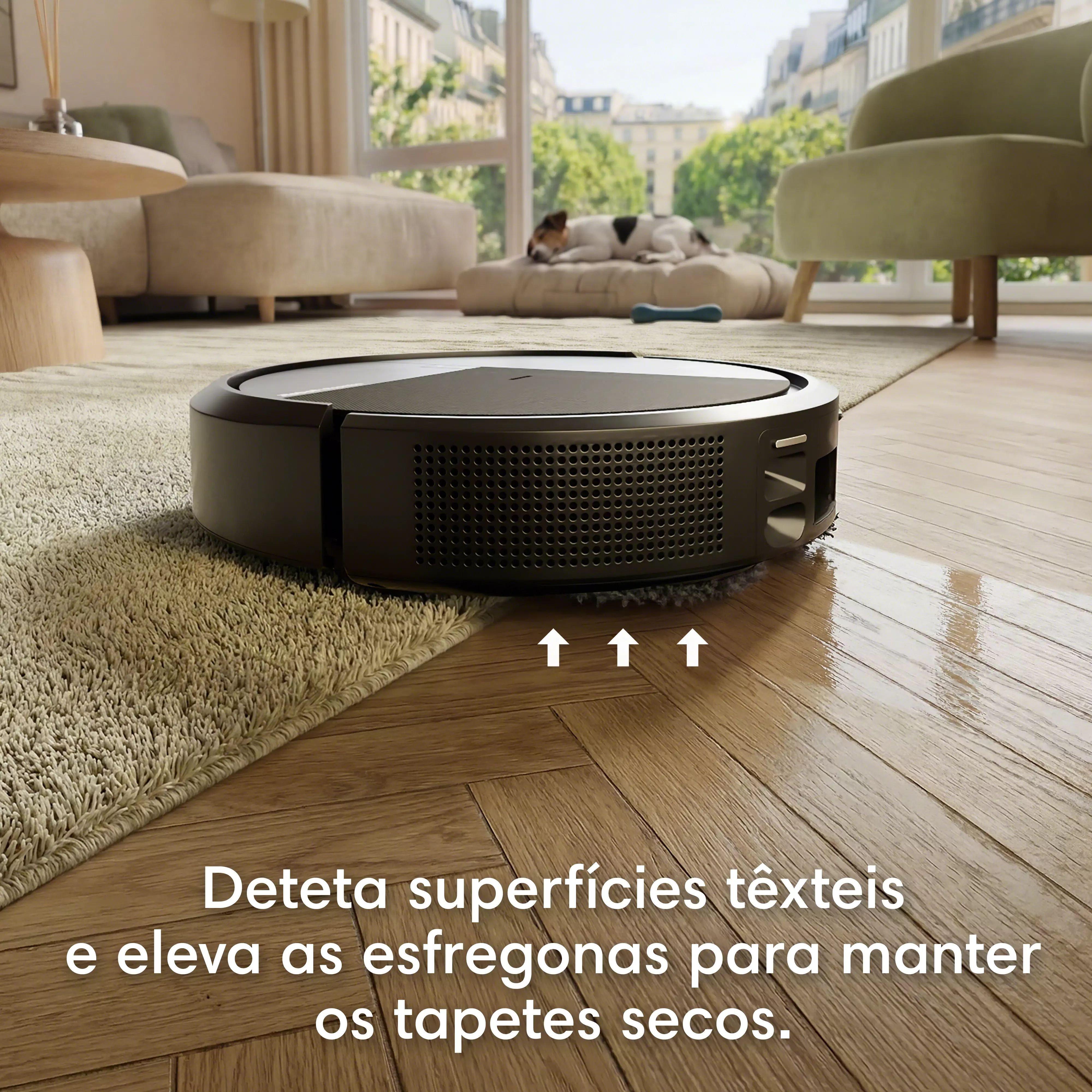 Roomba® Combo 415 Plus + Dock AutoWash™ – Preto