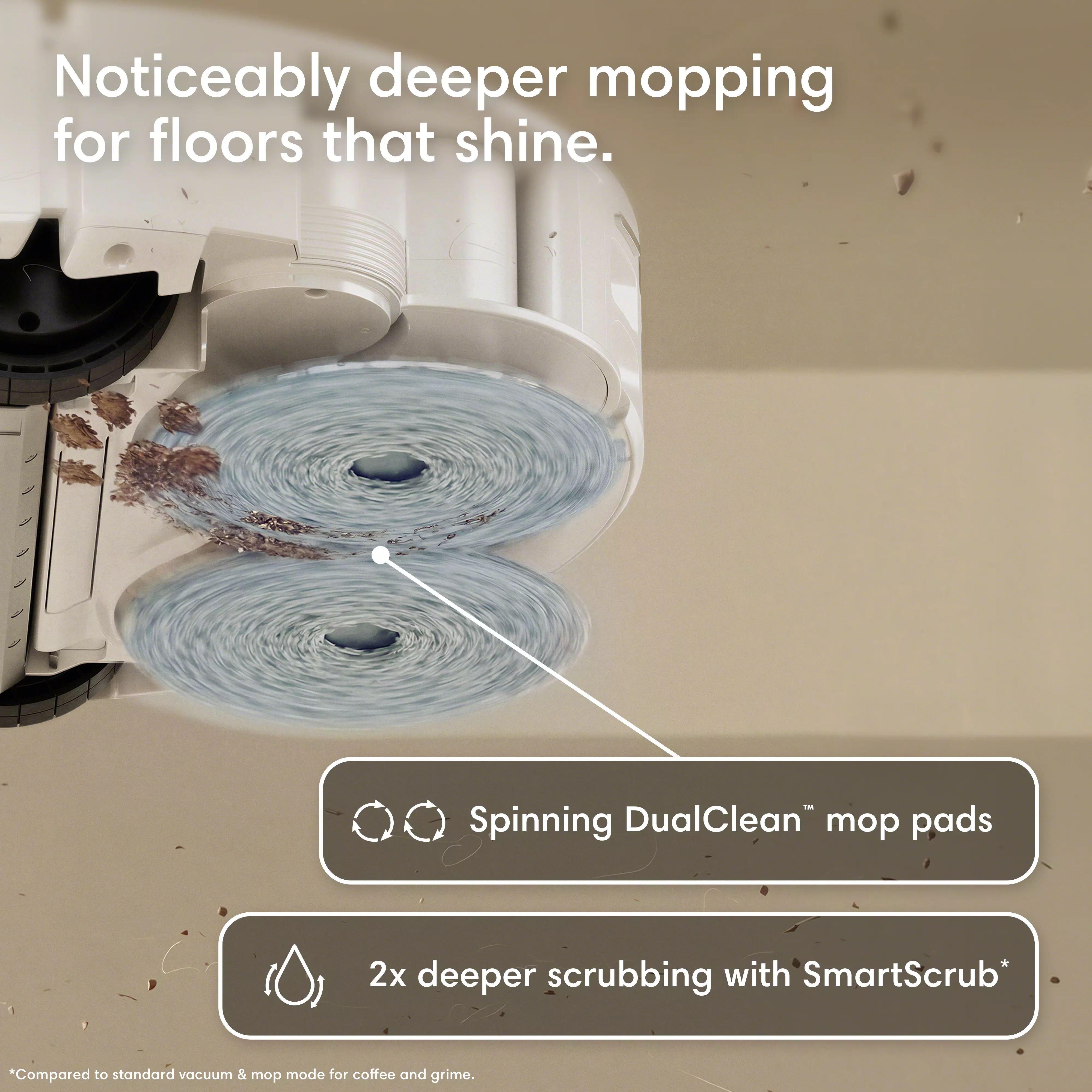 Roomba® Plus 415 Combo Robot + AutoWash™ Dock - White