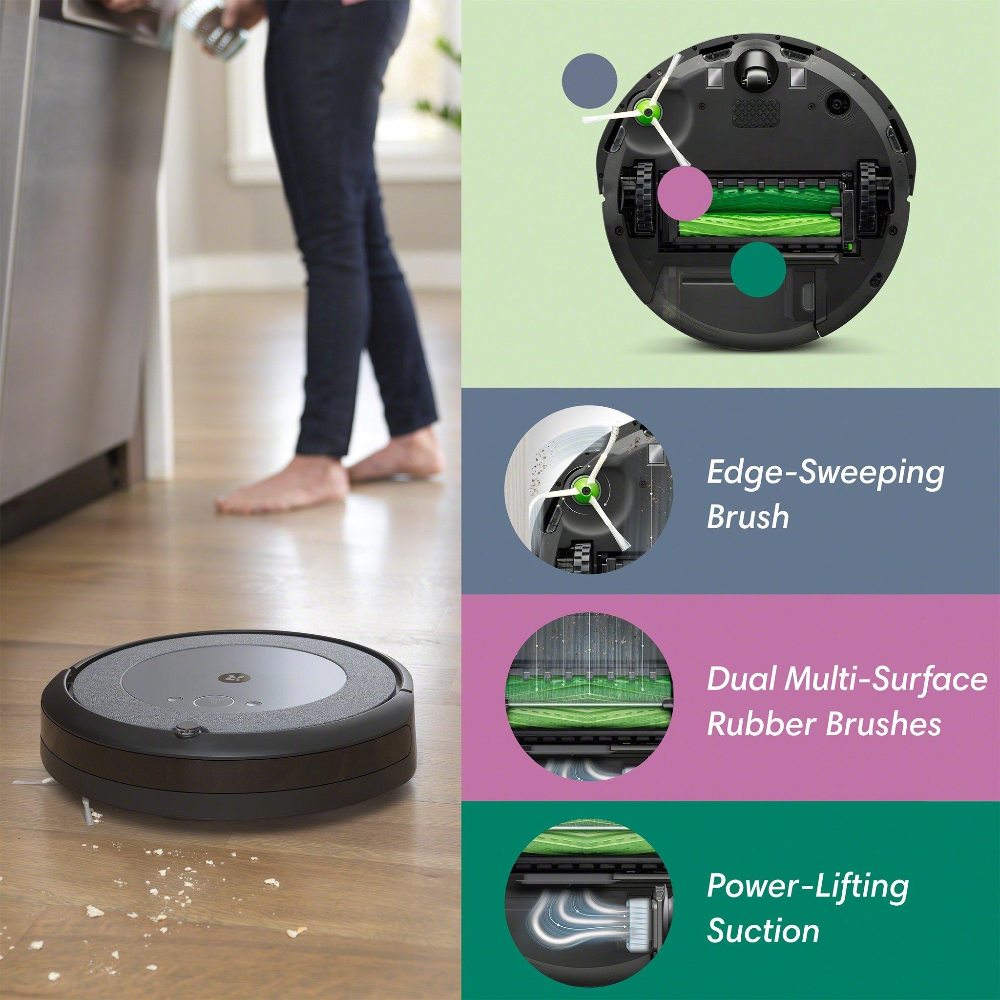 Aspirateur Robot iRobot® Roomba® i1 - Nettoyage Systématique - App &  Commande Vocale 