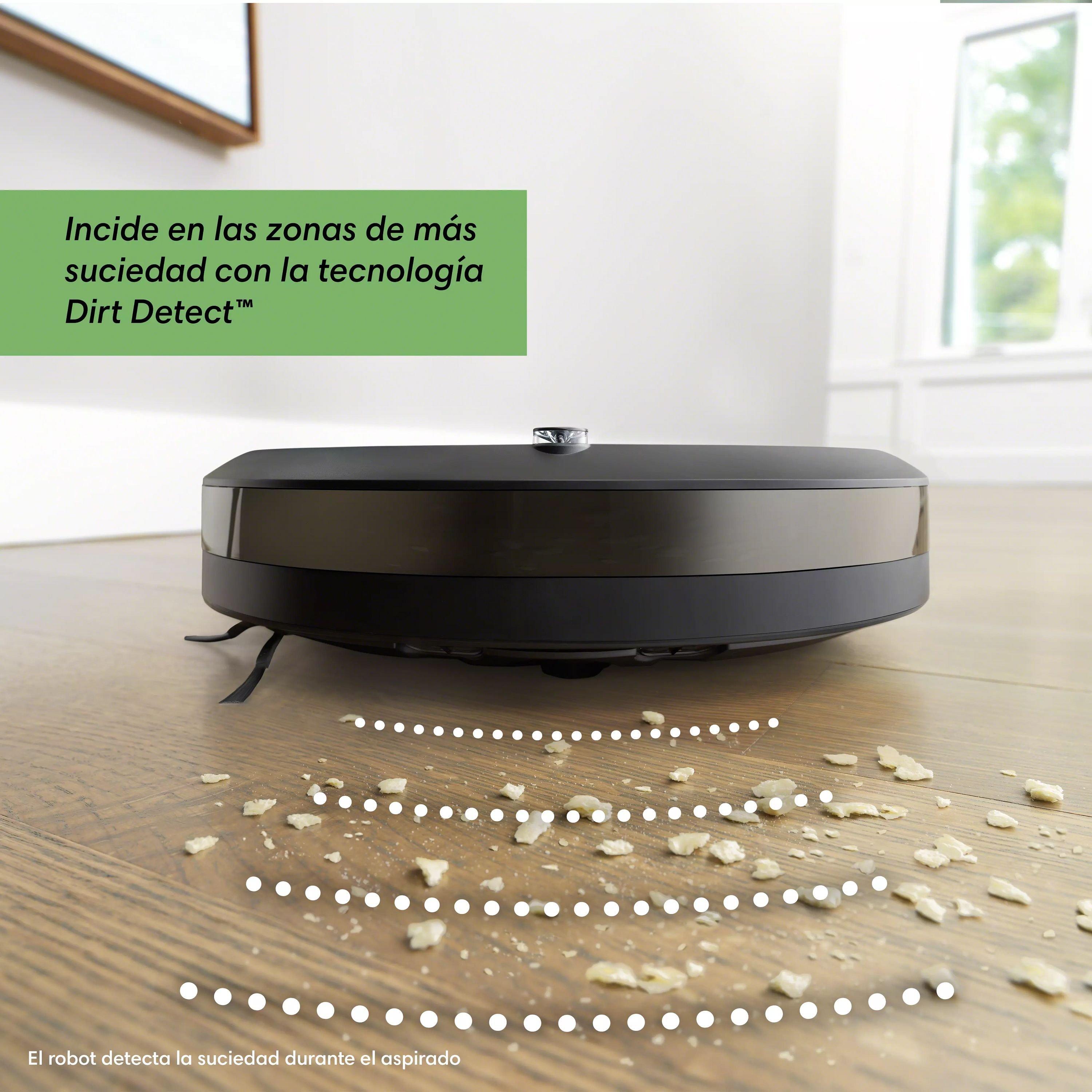 iRobot Robot Aspirador con mapeo, WiFi y Dos cepillos de Goma  multisuperficie, Óptimo para Mascotas, Compatible con asistentes de Voz y  coordinación Imprint, Color Gris Azulado : .es: Hogar y cocina