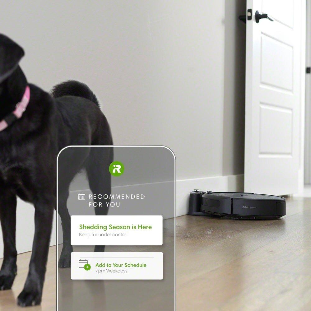 iRobot Roomba i3 EVO Robot aspirador conectado Wi-Fi con mapeo inteligente,  funciona con Google (renovado)