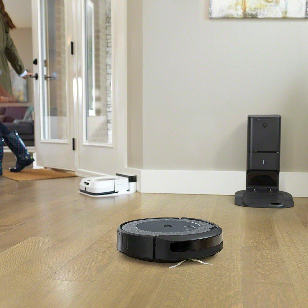 Robot aspirador Roomba® i4+ con conexión Wi-Fi y vaciado automático