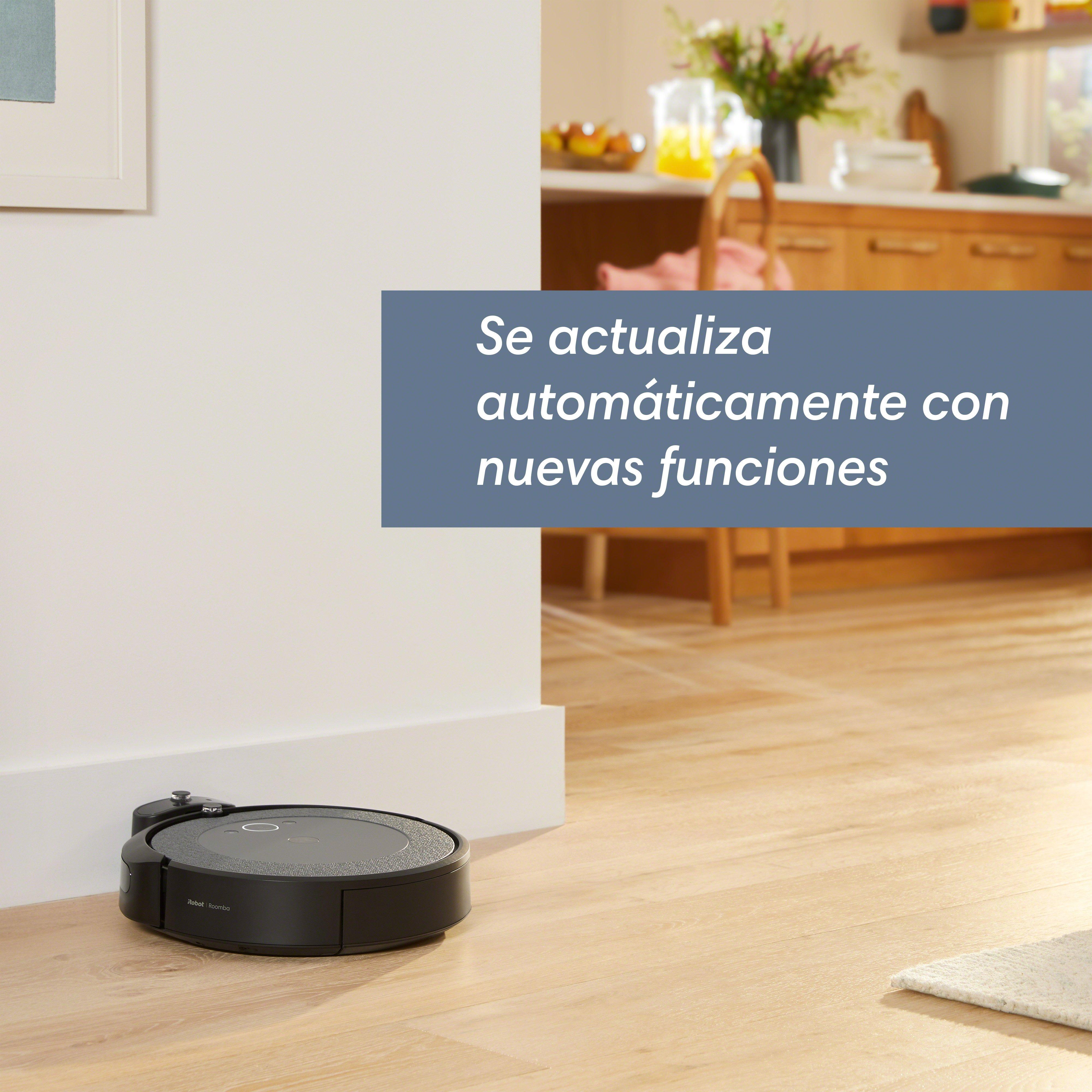 Robot aspirador Roomba® i5 Plus con conexión Wi-Fi, vaciado