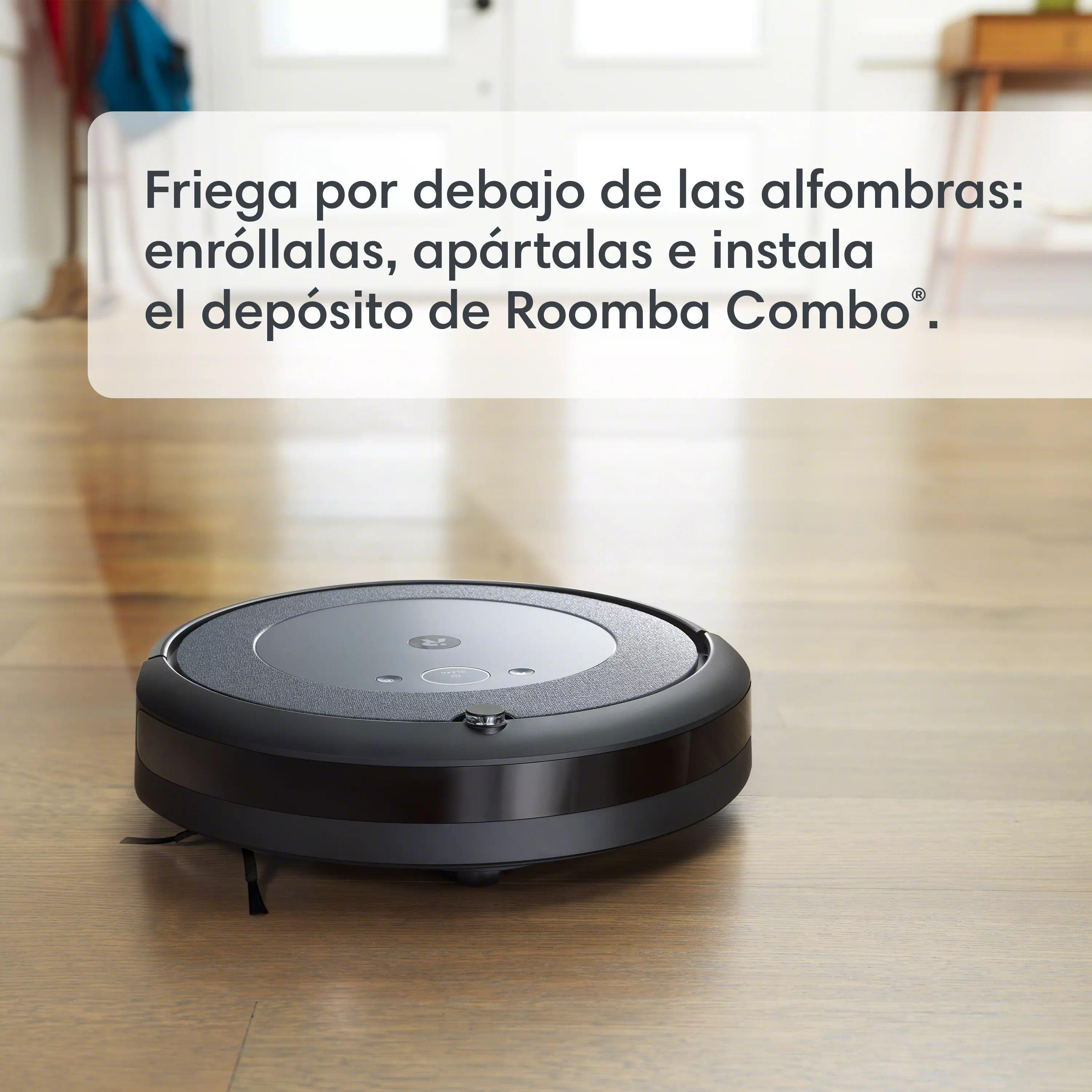 iRobot Roomba Combo i5 Robot Aspirador y Friegasuelos
