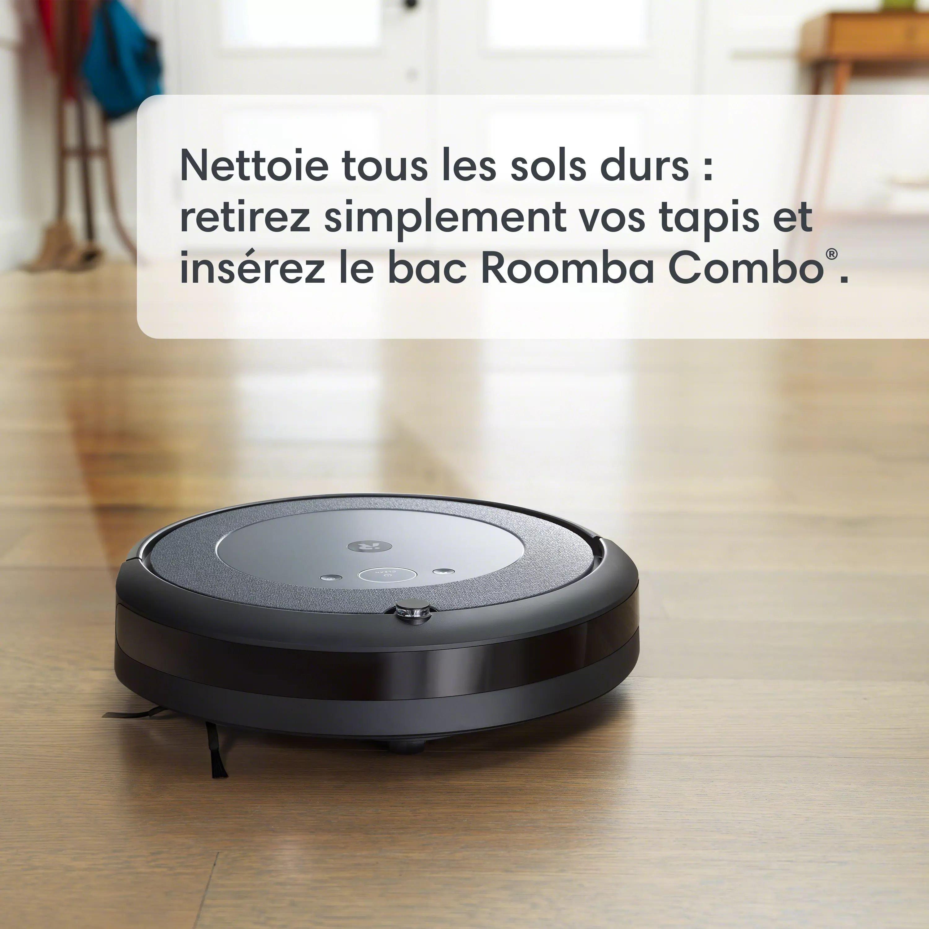 Robot aspirateur et laveur Roomba Combo® i5+ | iRobot®