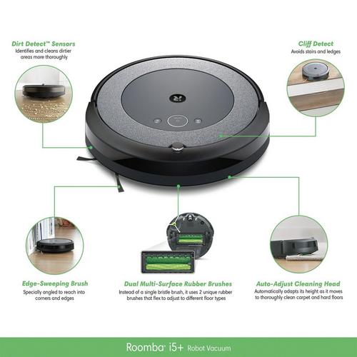 Verplicht Tonen Banzai Roomba® i5+ zelflegende robotstofzuiger met Clean Base® | iRobot® | iRobot