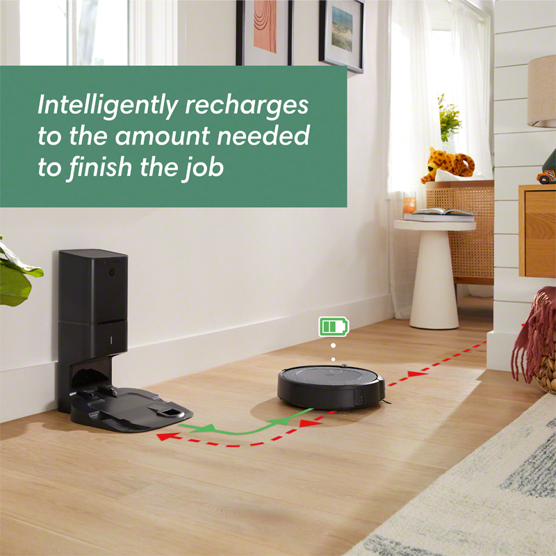 iRobot Roomba i5+ Wi-Fi Connected Self-Emptying Robot Vacuum