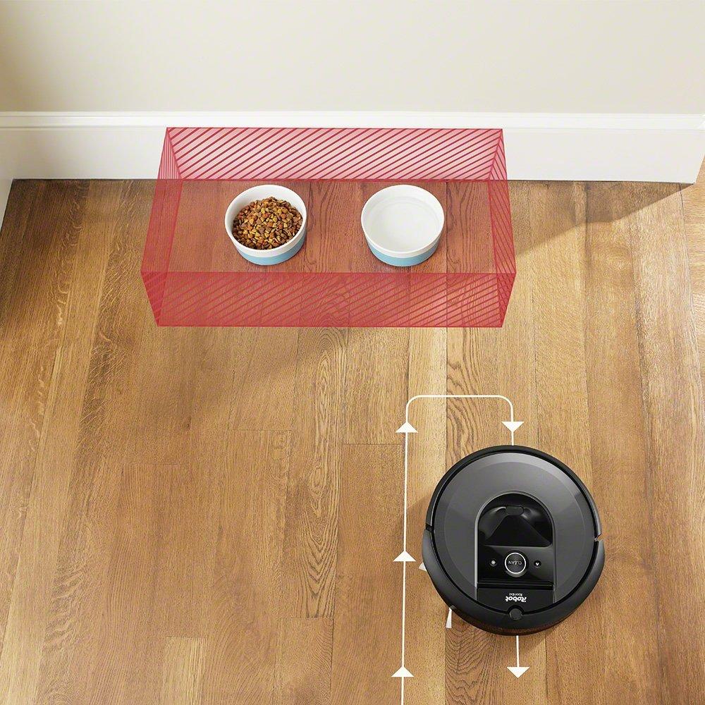 iRobot Roomba i7 (i7156) - Aspirateur Robot connecté - 2 extracteurs en  Caoutchouc multisurfaces - Idéal pour Les Animaux - Cartographie, mémorise  et s'adapte à Votre Domicile : : Cuisine et Maison