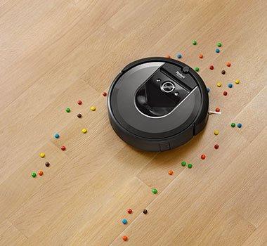 Robot aspirador Wi-Fi iRobot Roomba i7156 - Cepillos goma