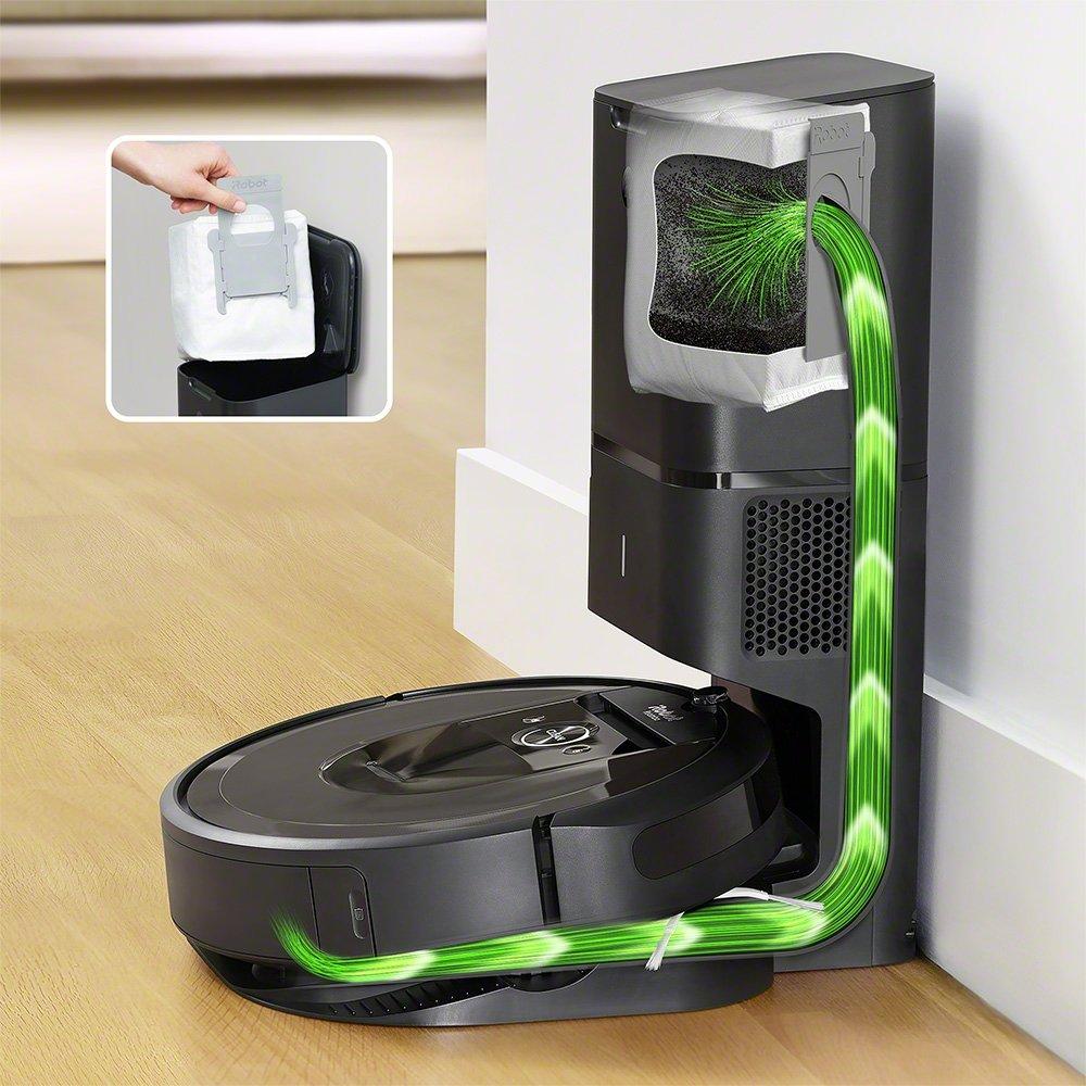 Uretfærdig spørgeskema Australsk person Roomba® I7+ Self-Emptying Robot Vacuum Cleaner with Clean Base® | iRobot® |  iRobot