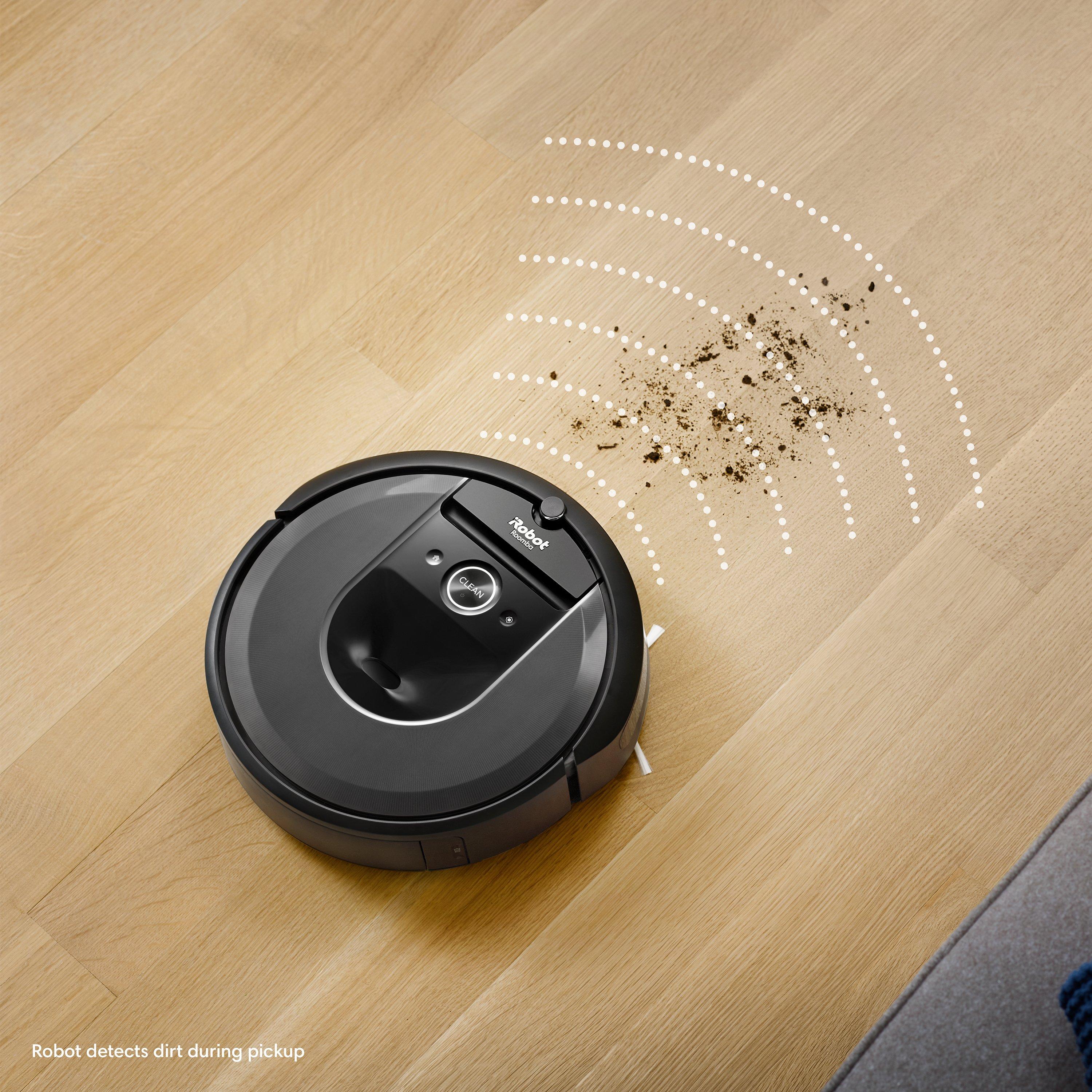 Roomba® i7+ Saugroboter mit WLAN-Verbindung und automatischer Entleerung