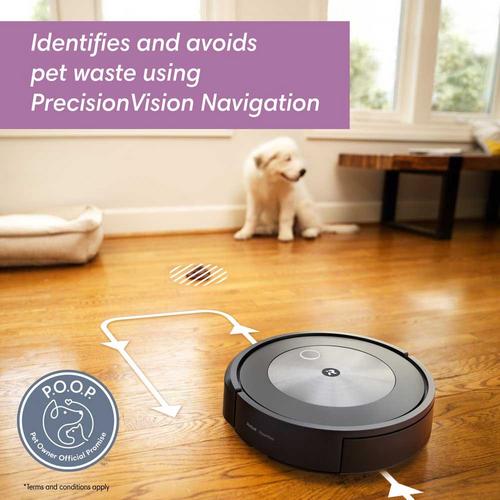 Wi-Fi® Connected Roomba® j7+ Self-Emptying Robot Vacuum
