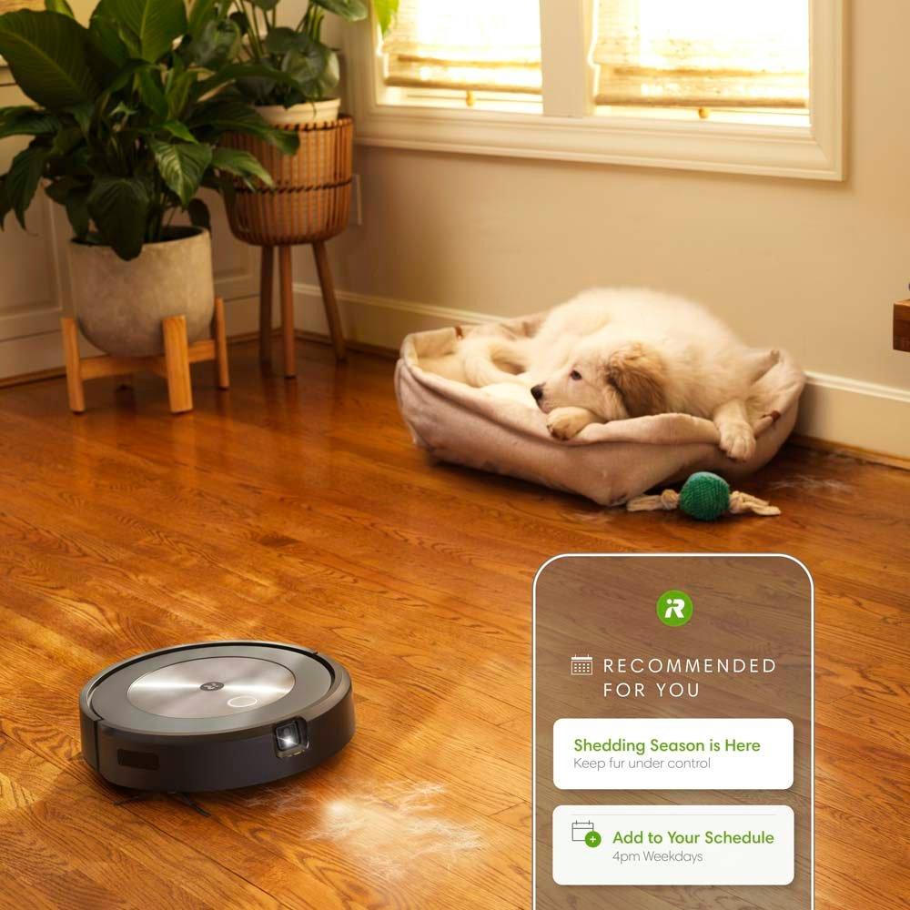  iRobot® Roomba® j7 Wi-Fi® Connected Robot Vacuum - Identifies &  avoids Obstacles, Works w/Alexa, Ideal for Pet Hair, Carpets + Braava Jet  M6 Ultimate Robot Mop, Precision Jet Spray, Smart Mapping