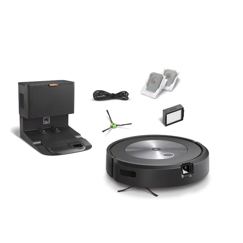 Aspirateur robot et vadrouille iRobot Roomba Combo J7+ à vidage automatique main