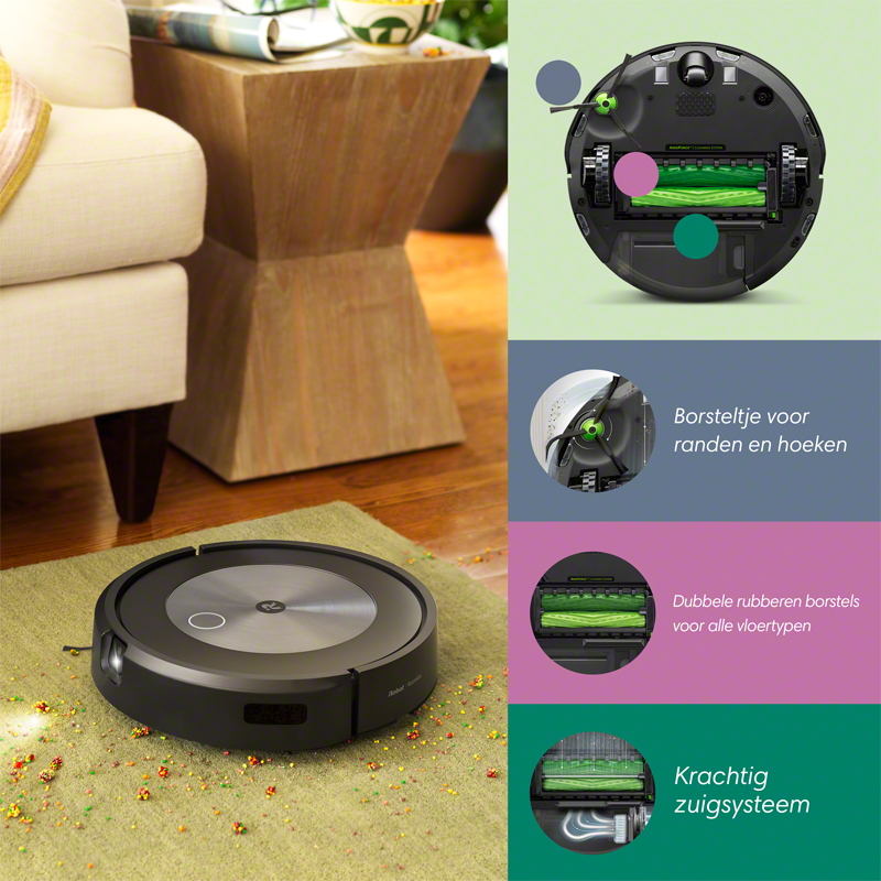 Roomba® j7+ zelflegende robotstofzuiger met Clean Base® | iRobot®