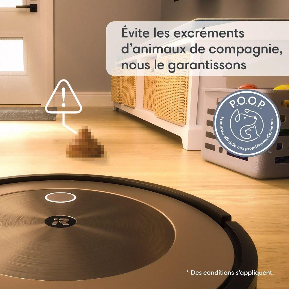 Robot aspirateur et laveur à vidage automatique Roomba Combo™ j9+