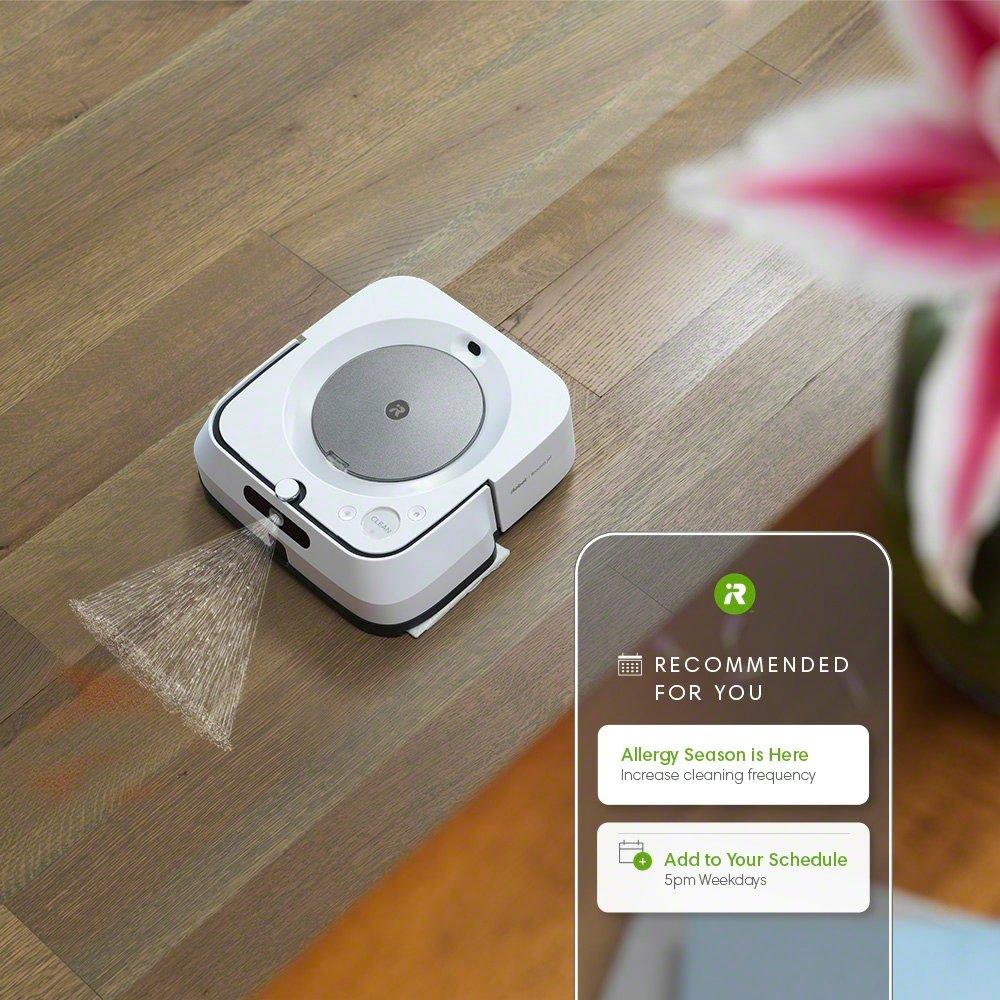 iRobot® Braava jet® m6 Robot Mop | White iRobot® Braava jet® m6 Robot Mop | White