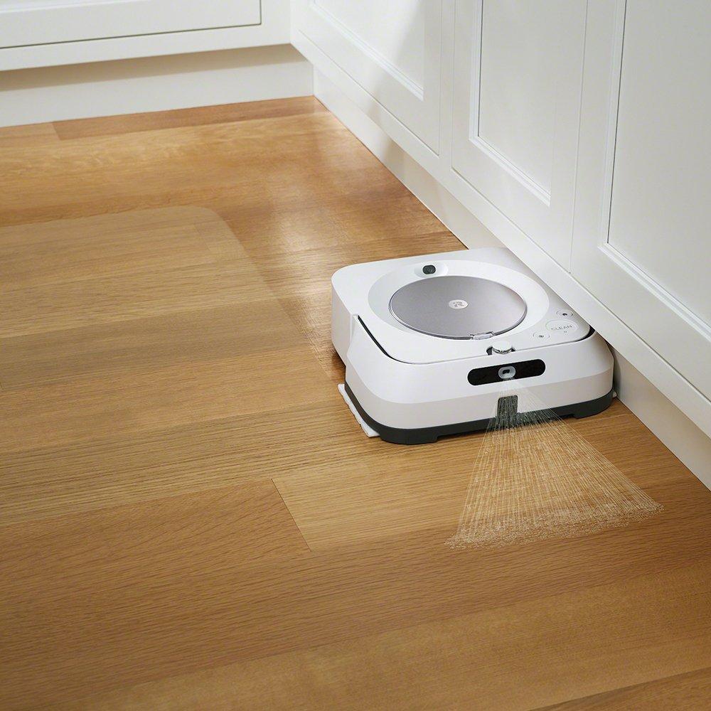iRobot Braava Jet M6 M6110 Wi-Fi Connected Robot Mop Floor Cleaner + Extra  Pads 885155019615