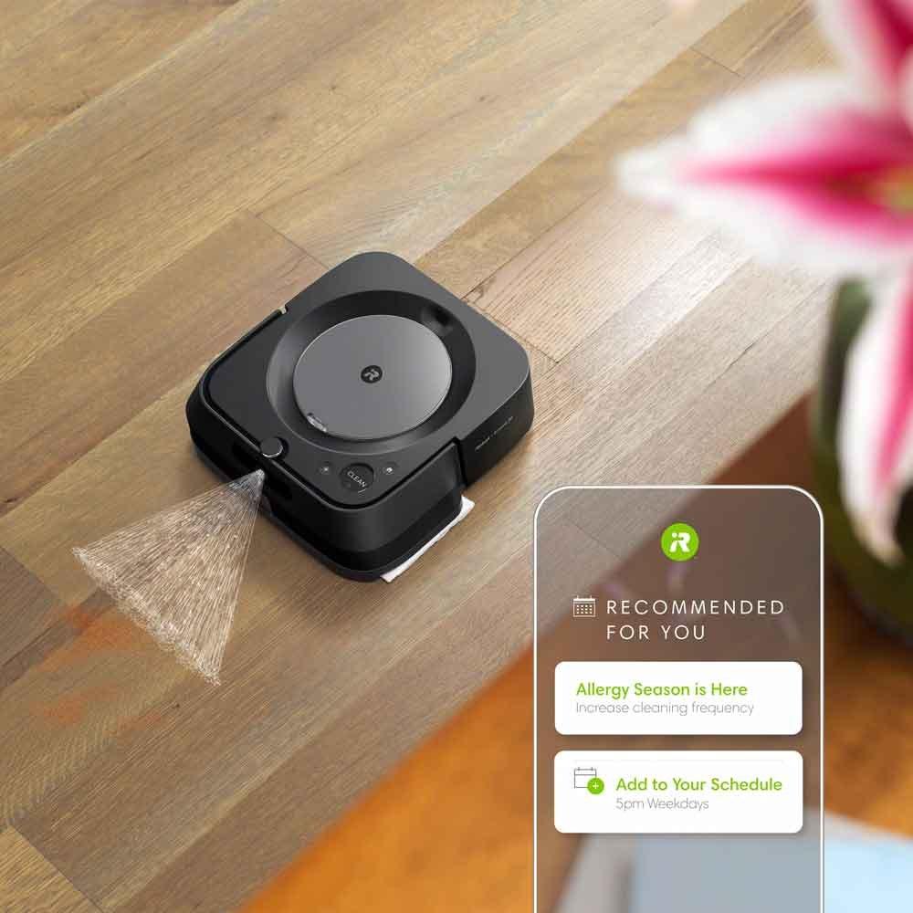 Wi-Fi® Connected Braava jet® m6 Robot Mop